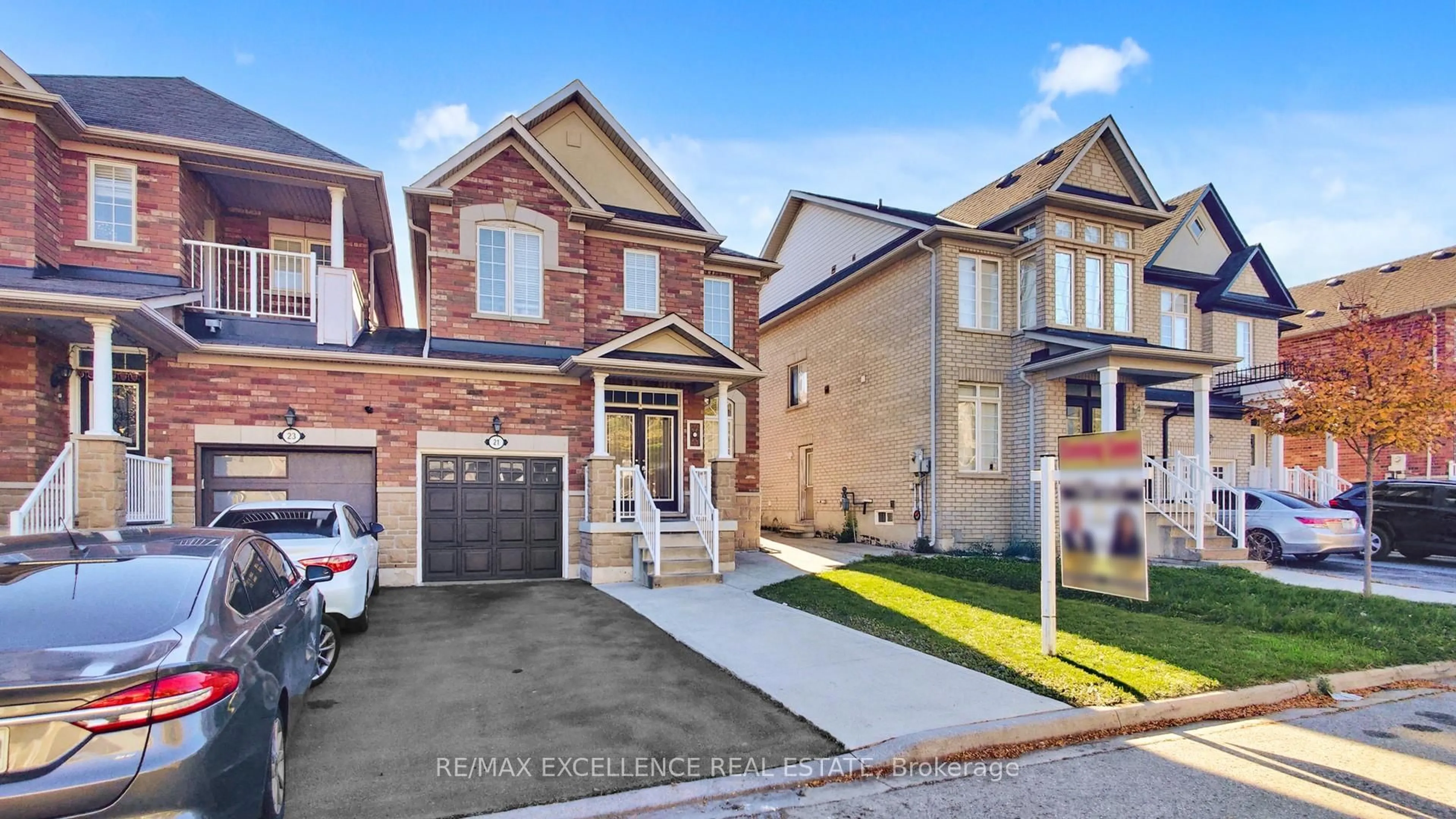 Home with brick exterior material, street for 21 Overture Lane, Brampton Ontario L6S 6H9