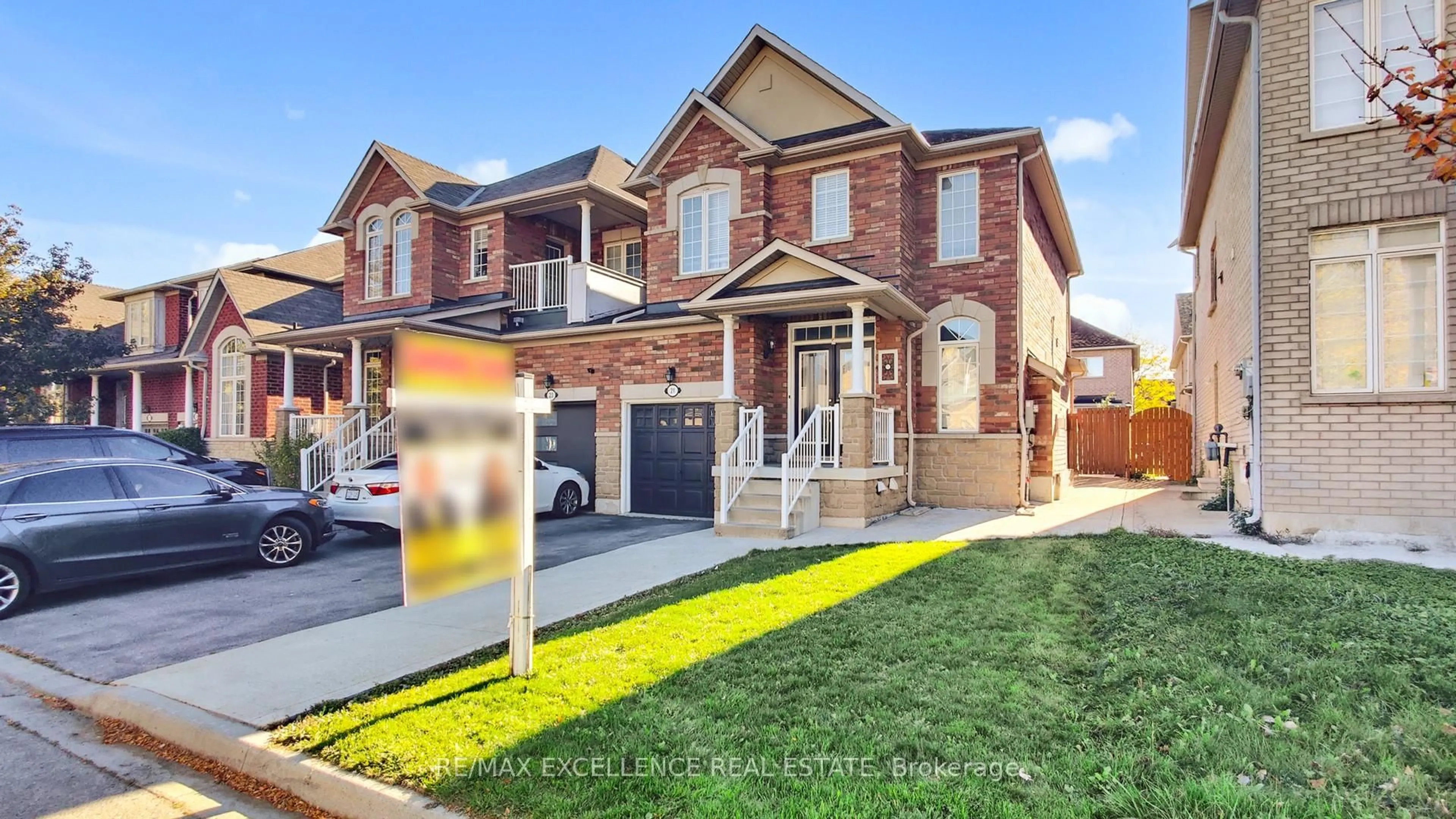 Home with brick exterior material, street for 21 Overture Lane, Brampton Ontario L6S 6H9