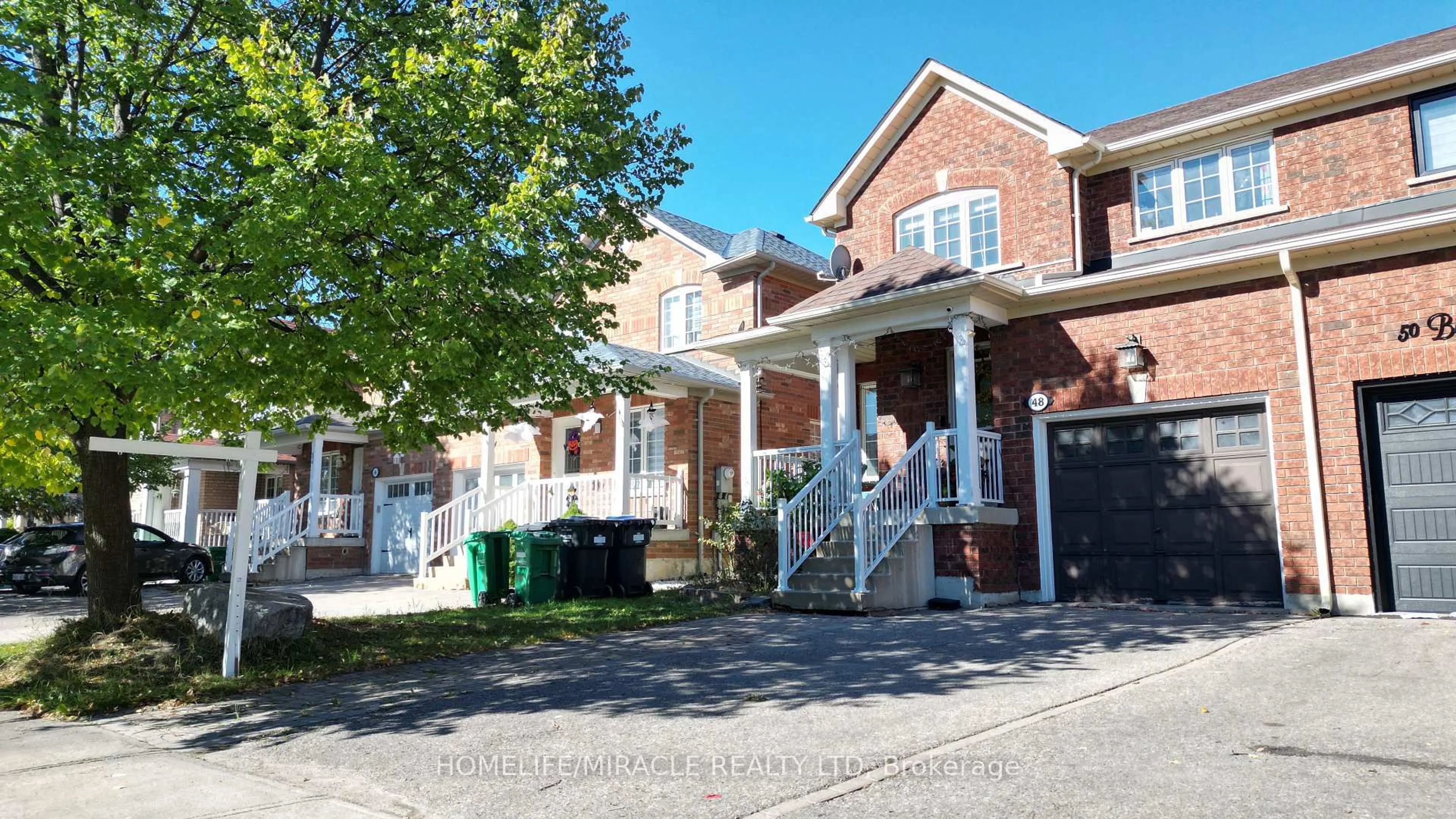 Home with brick exterior material, street for 48 Bramcedar Cres, Brampton Ontario L7A 1T3