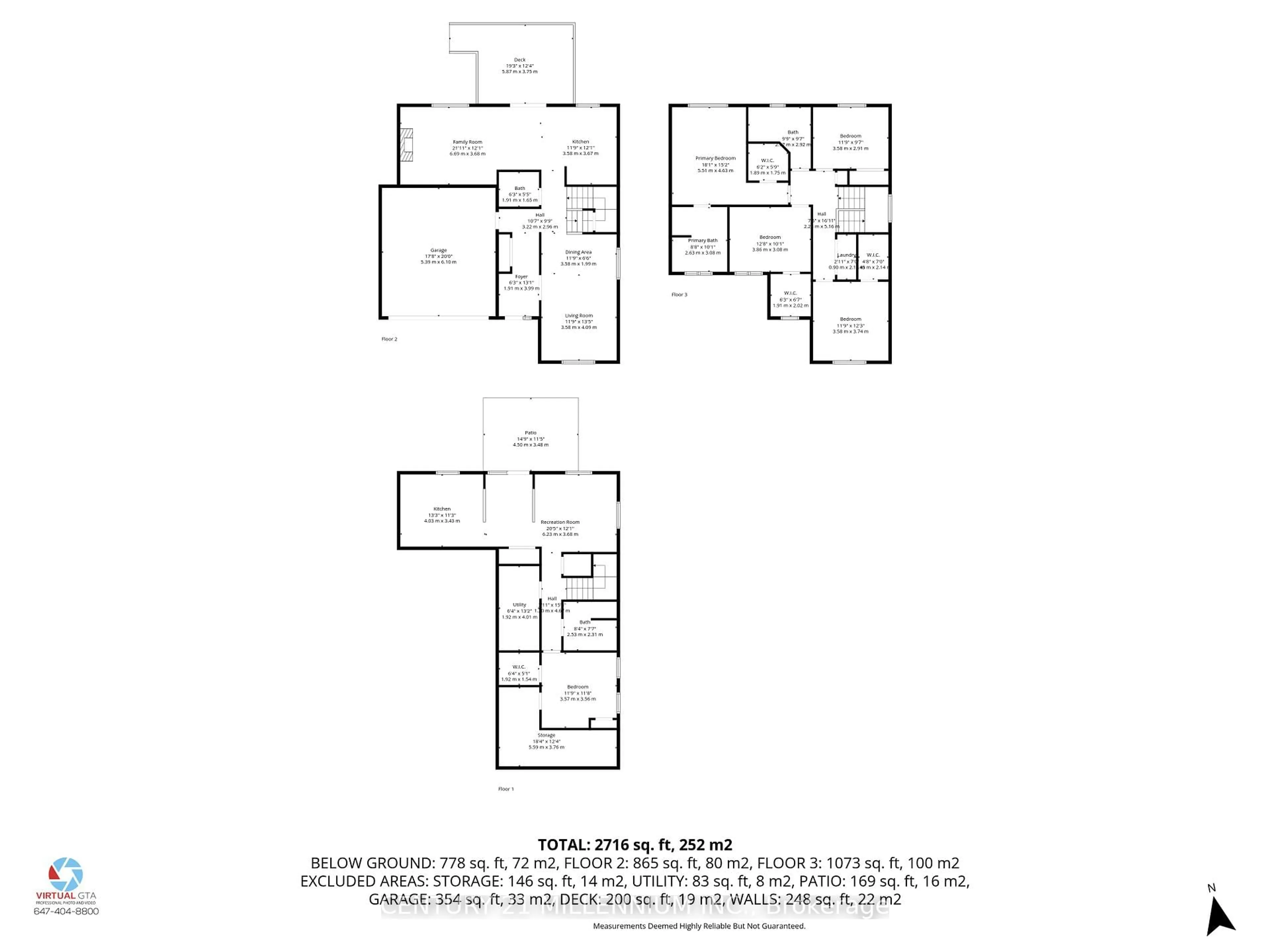 Floor plan for 171 Elaine Dr, Orangeville Ontario L9W 4S5