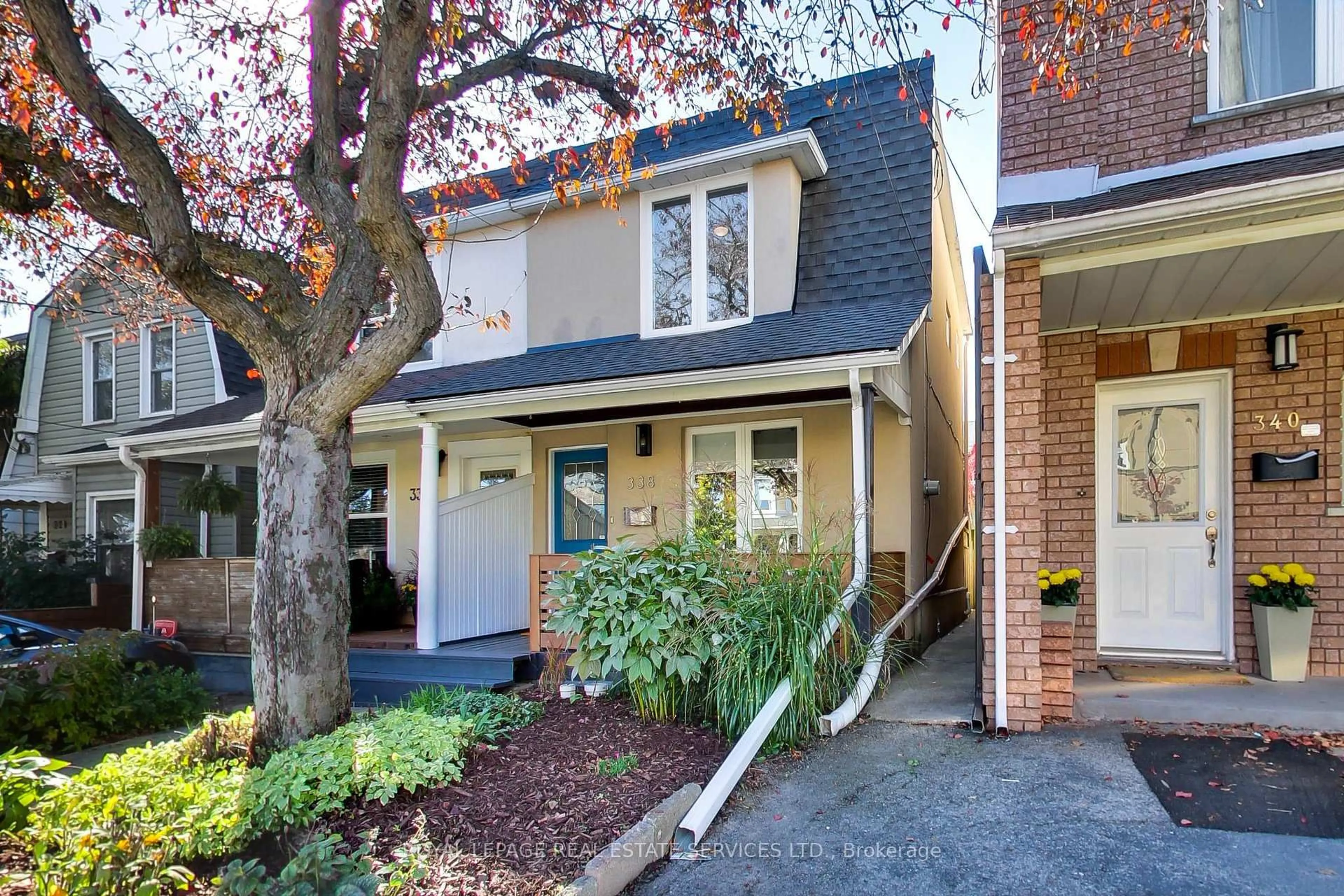 Home with brick exterior material, street for 338 Boon Ave, Toronto Ontario M6E 4A5