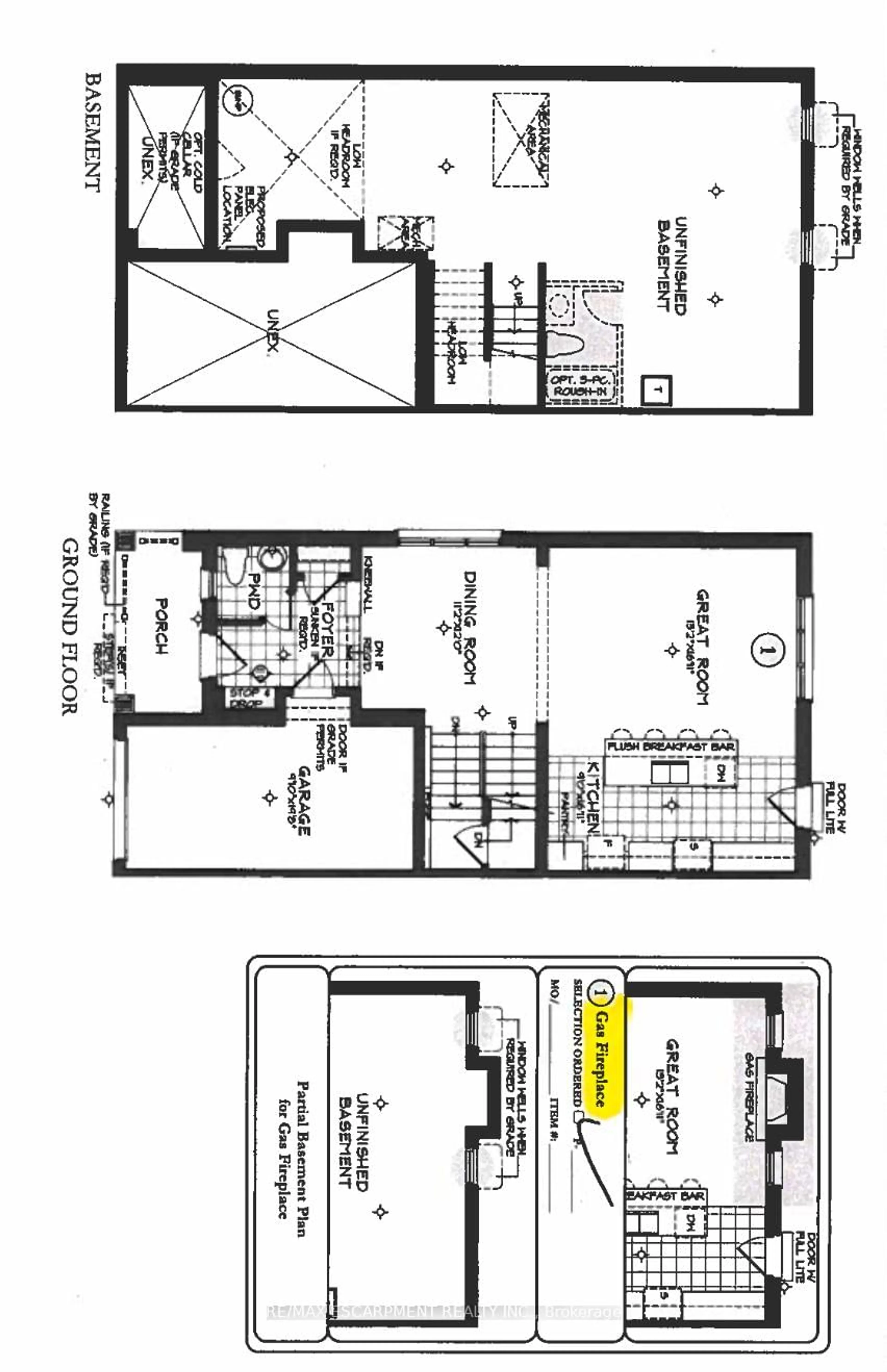 Floor plan for 3429 Eternity Way, Oakville Ontario L6H 0X9
