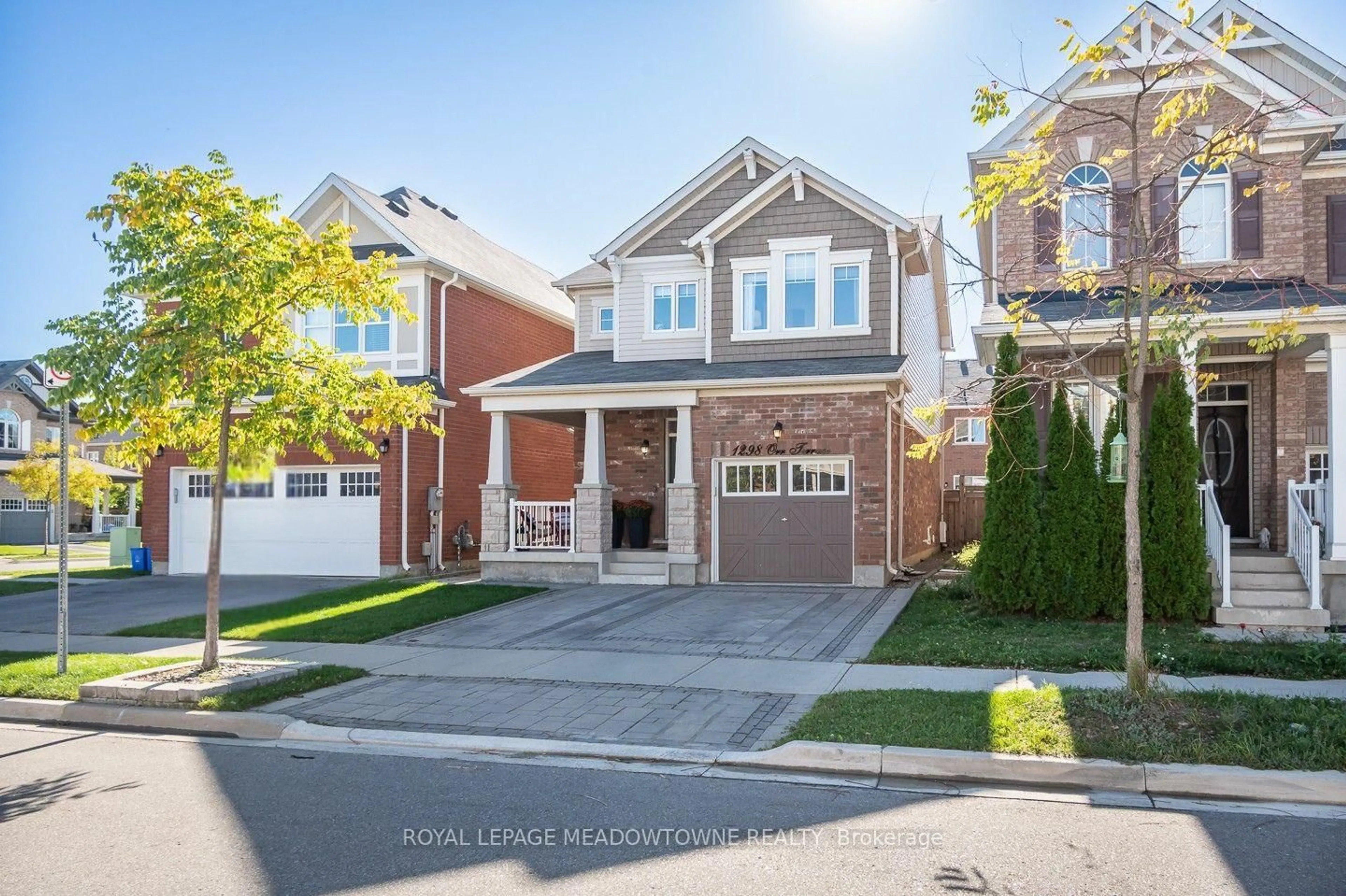 Home with brick exterior material, street for 1298 Orr Terr, Milton Ontario L9E 0B7