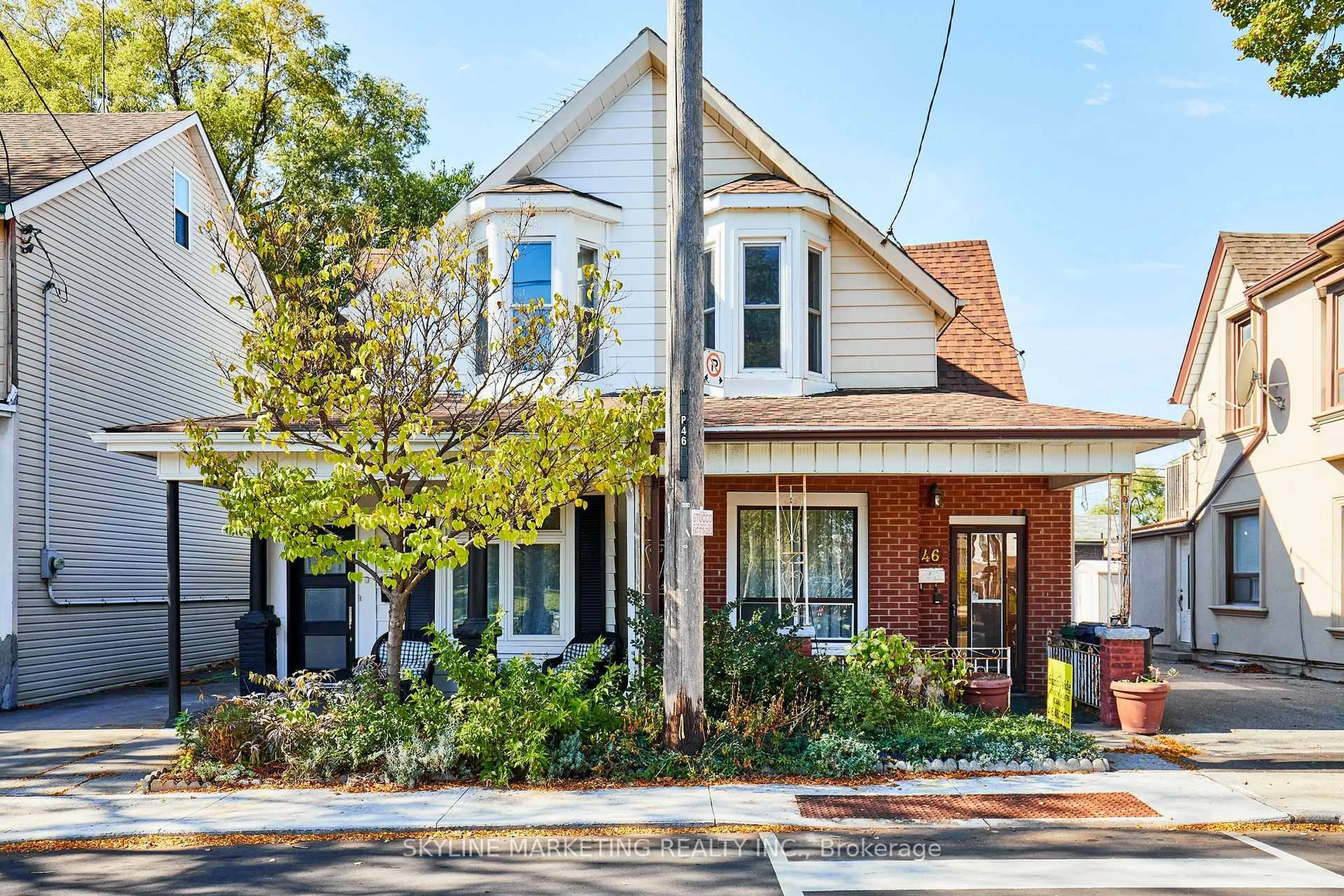 Home with brick exterior material, street for 46 Ford St, Toronto Ontario M6N 3A1