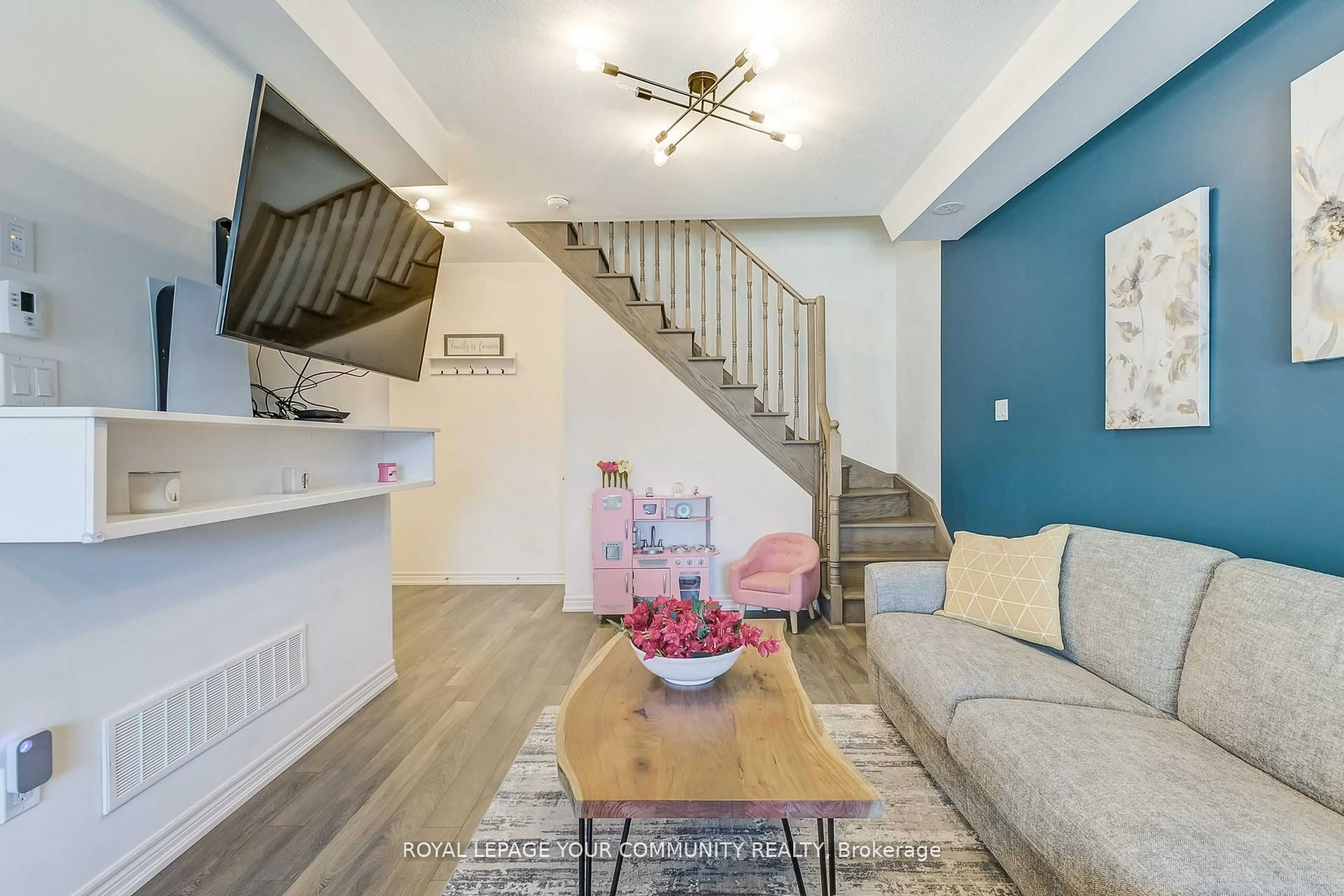 Living room with furniture, unknown for 9480 The Gore Rd #14, Brampton Ontario L6P 4P9