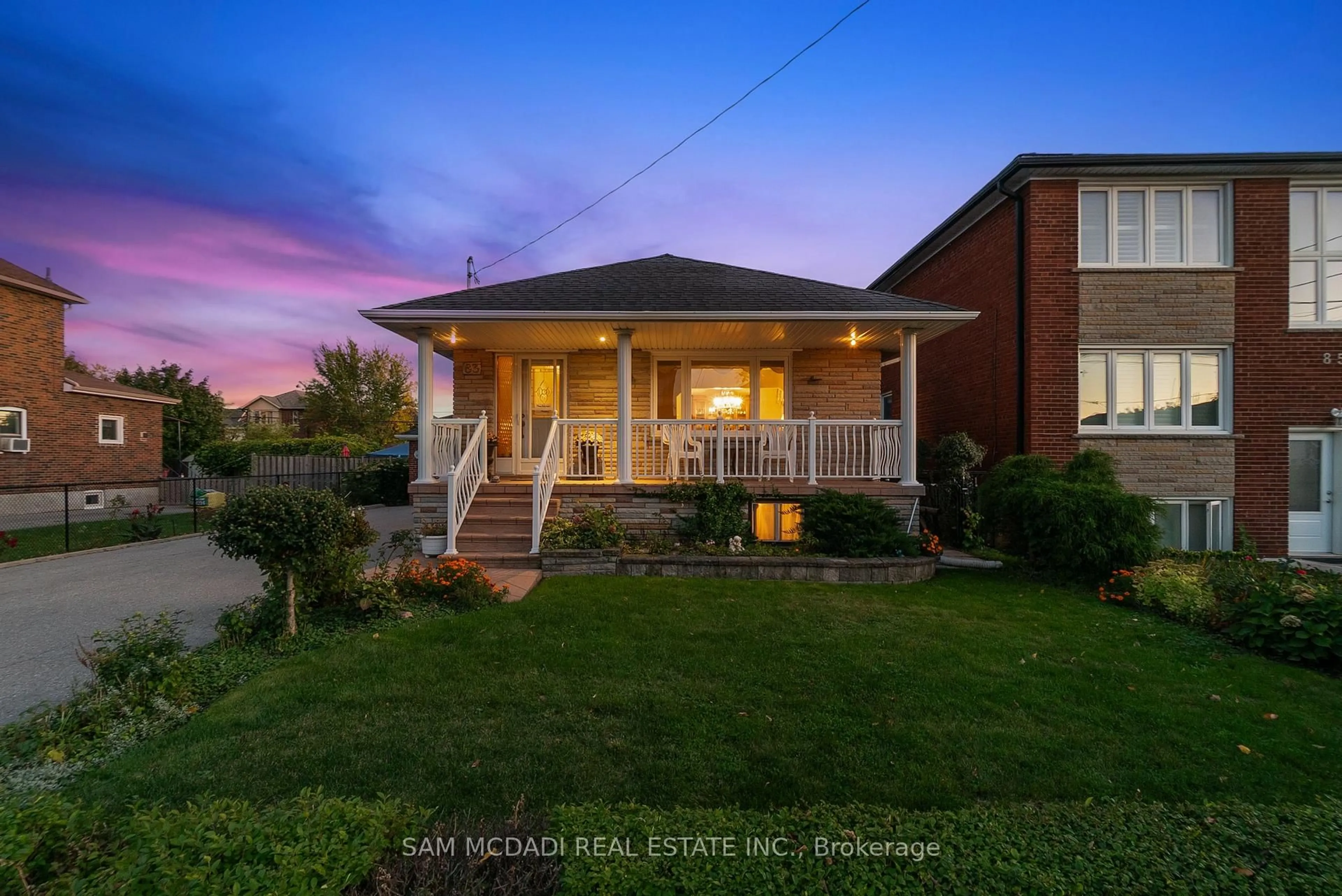 Home with brick exterior material, street for 83 Evans Ave, Toronto Ontario M8Z 1H7