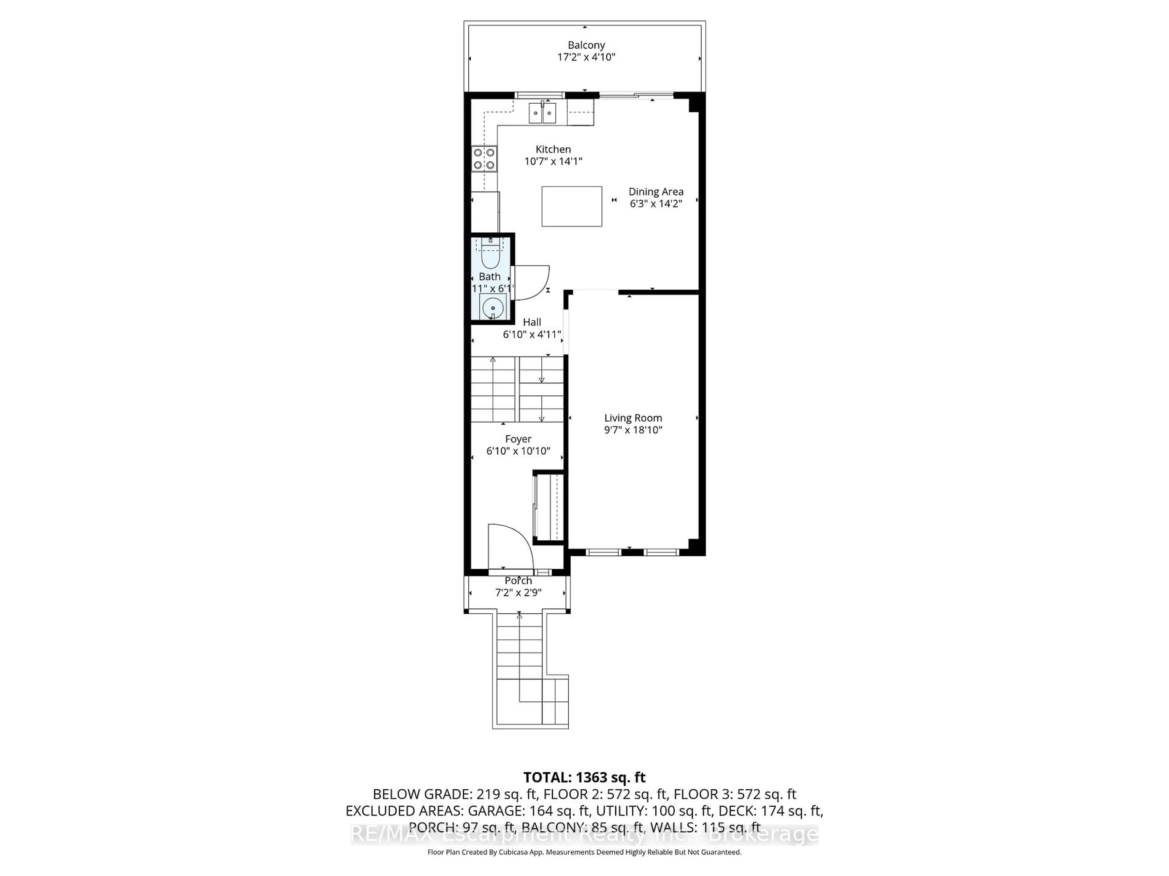 Floor plan for 2186 Fiddlers Way #34, Oakville Ontario L6M 0L5