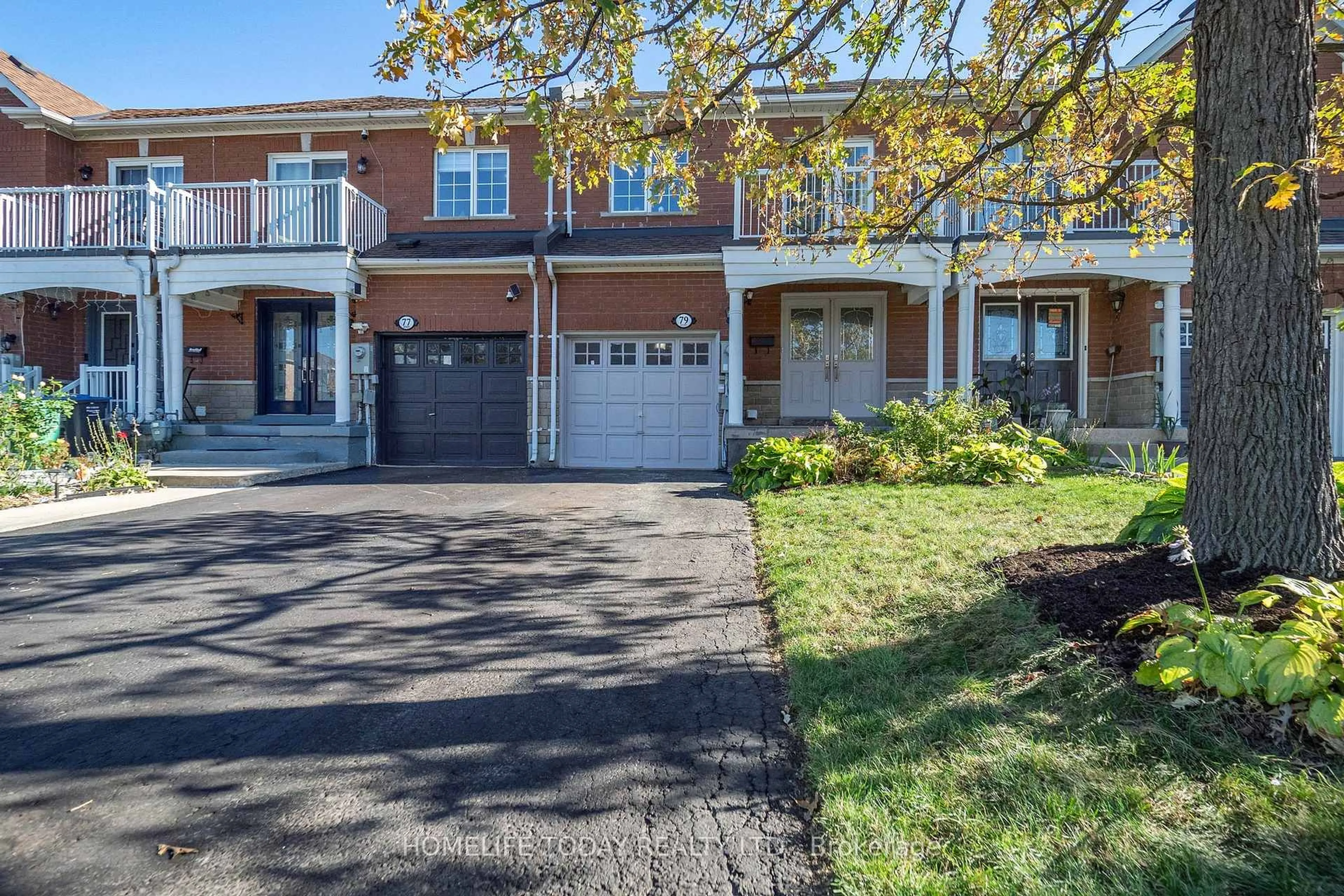 Home with brick exterior material, street for 79 Checkerberry Cres, Brampton Ontario L6R 2S9