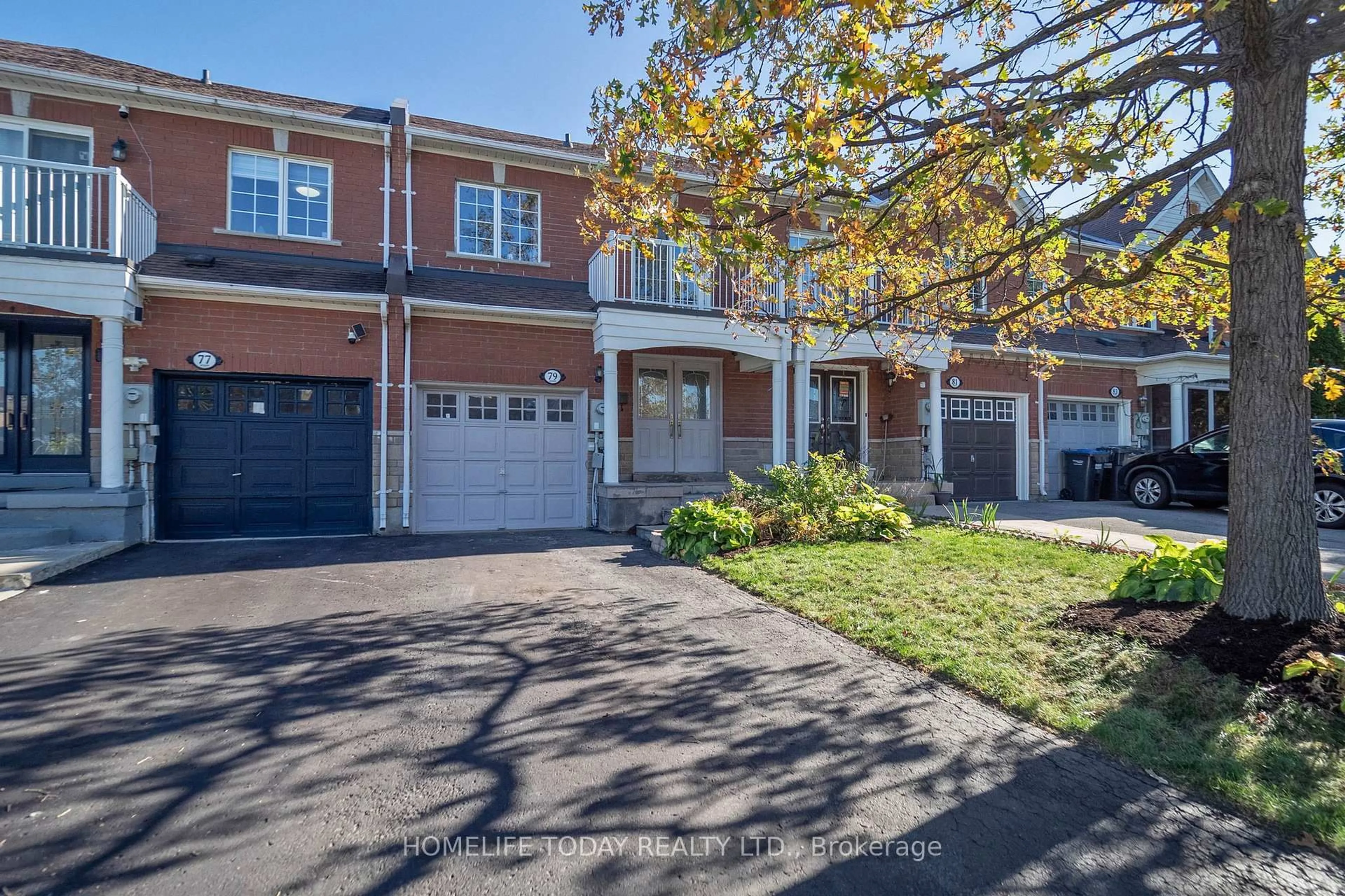 Home with brick exterior material, street for 79 Checkerberry Cres, Brampton Ontario L6R 2S9