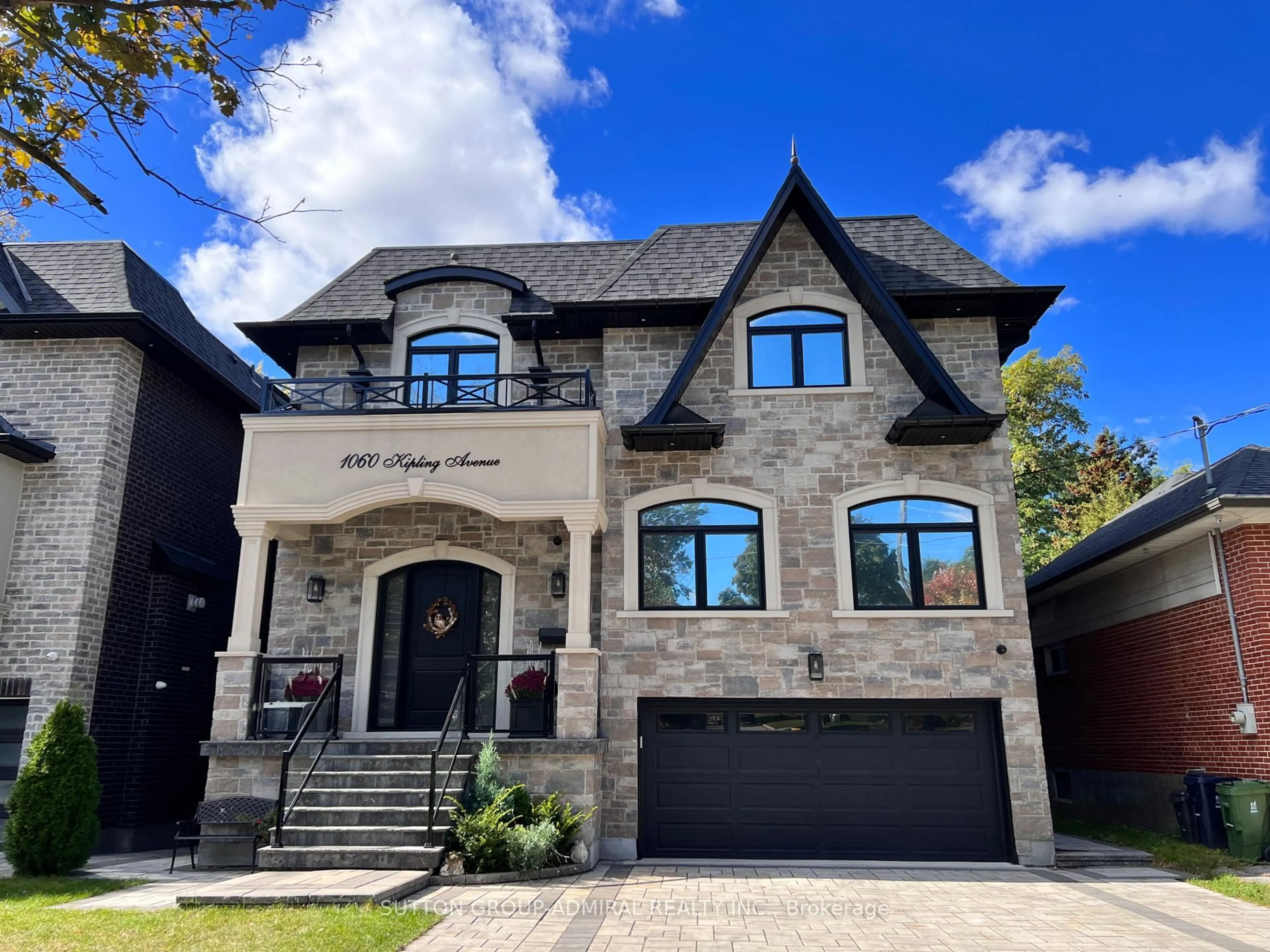 Home with brick exterior material, street for 1060 Kipling Ave, Toronto Ontario M9B 3L9
