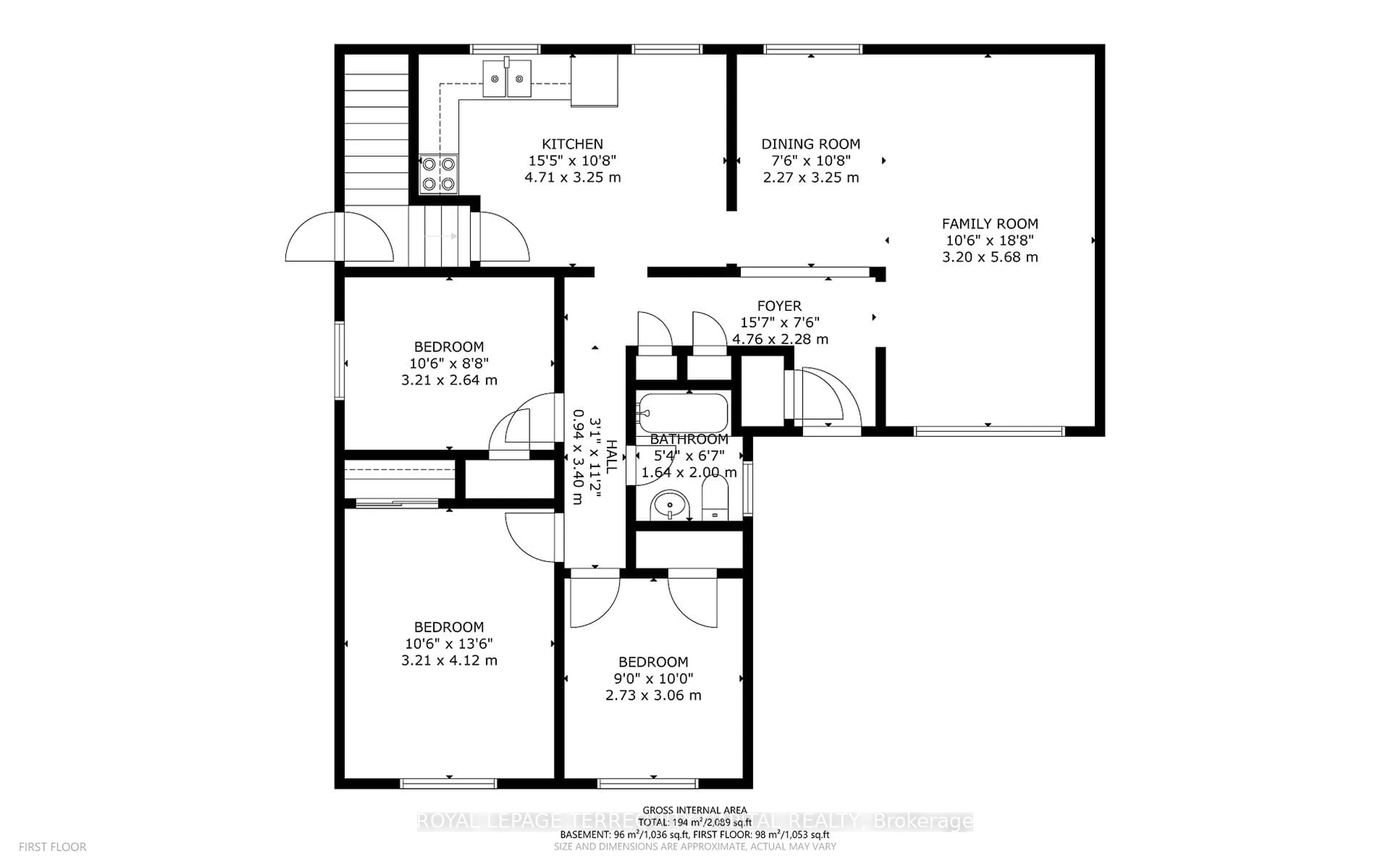 Floor plan for 65 Glenmanor Dr, Oakville Ontario L6K 2B3