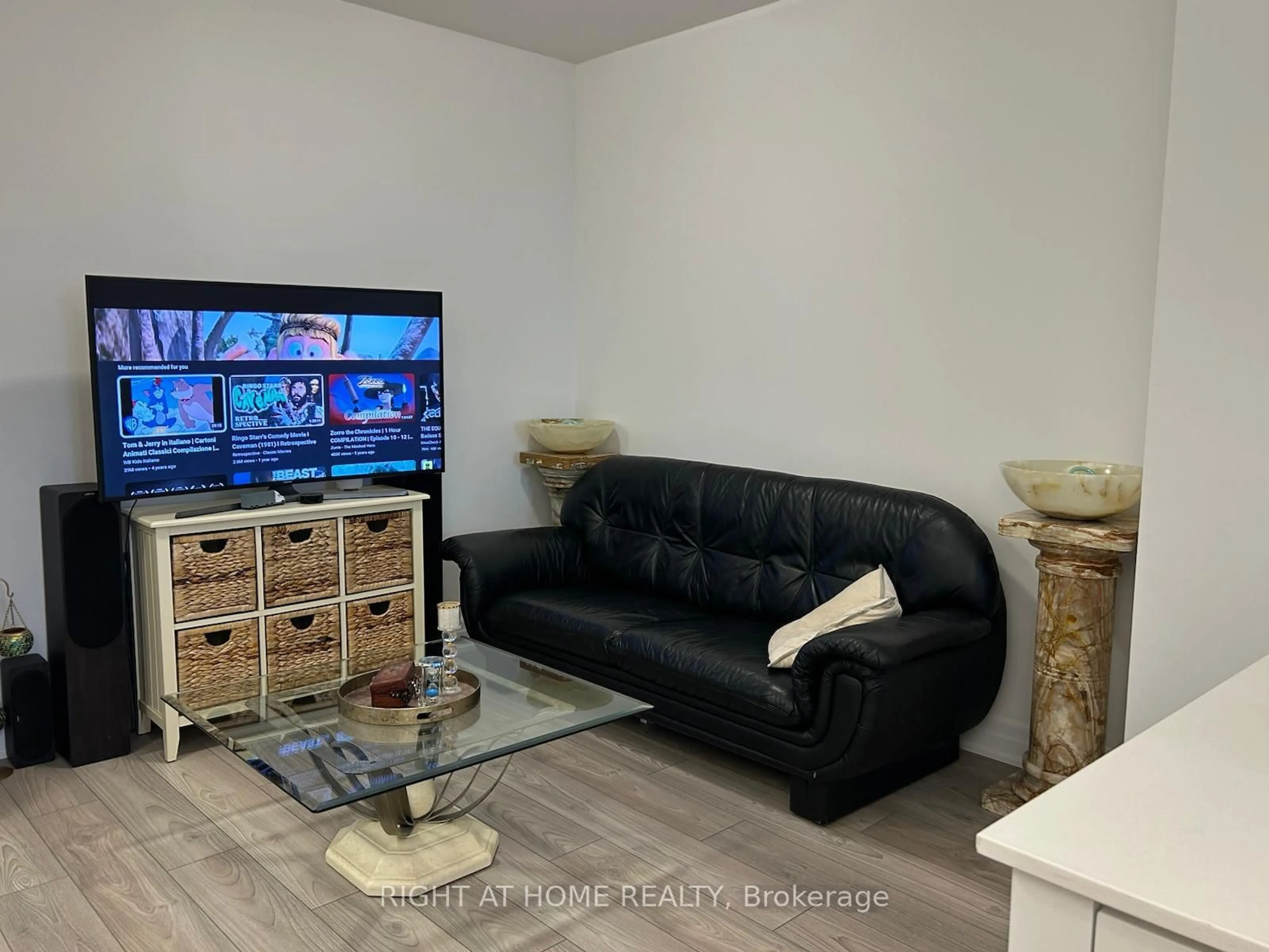 Living room with furniture, unknown for 36 Elm Dr #202, Mississauga Ontario L5B 0N3