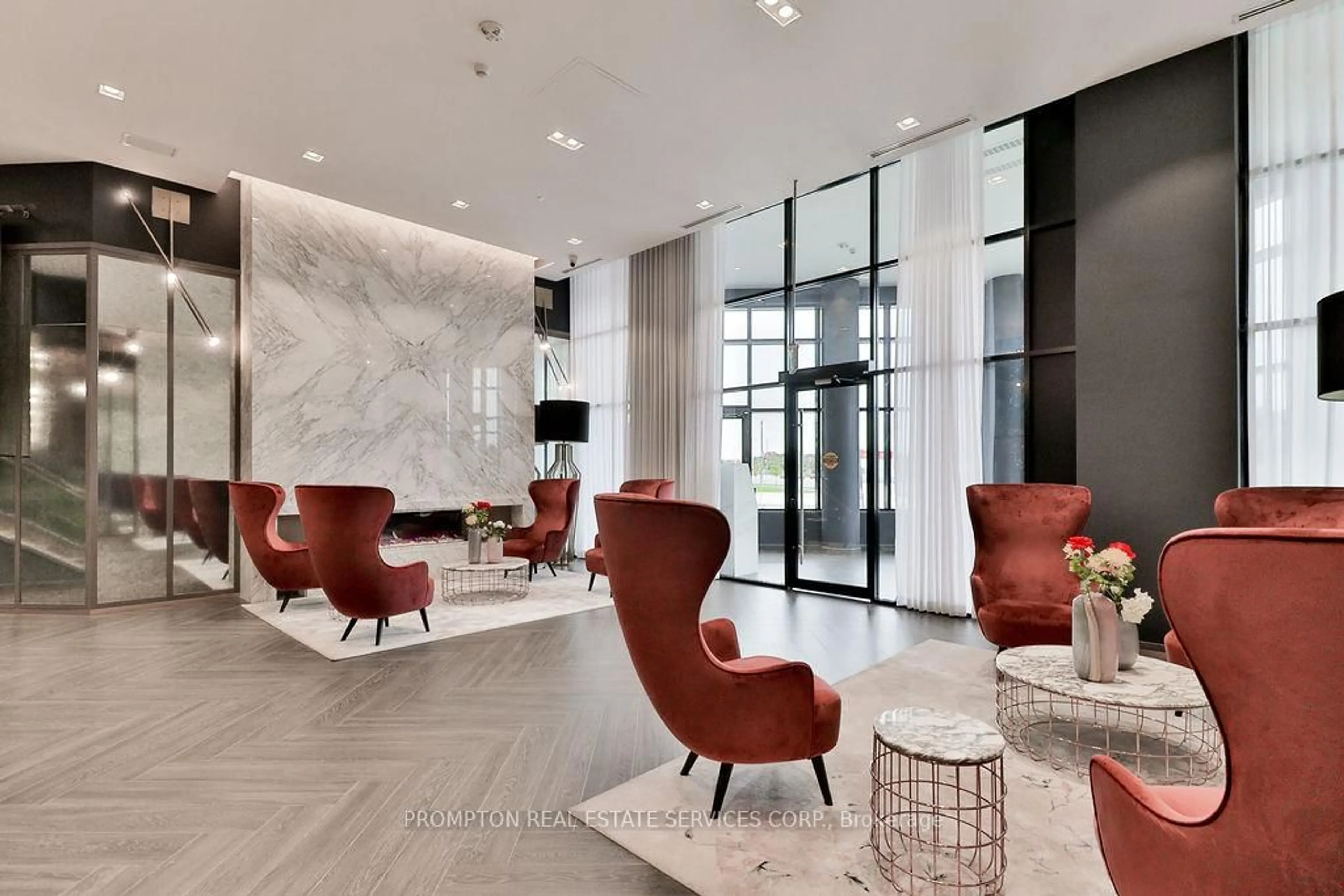 Lobby for 405 Dundas St #715, Oakville Ontario L6M 5P9