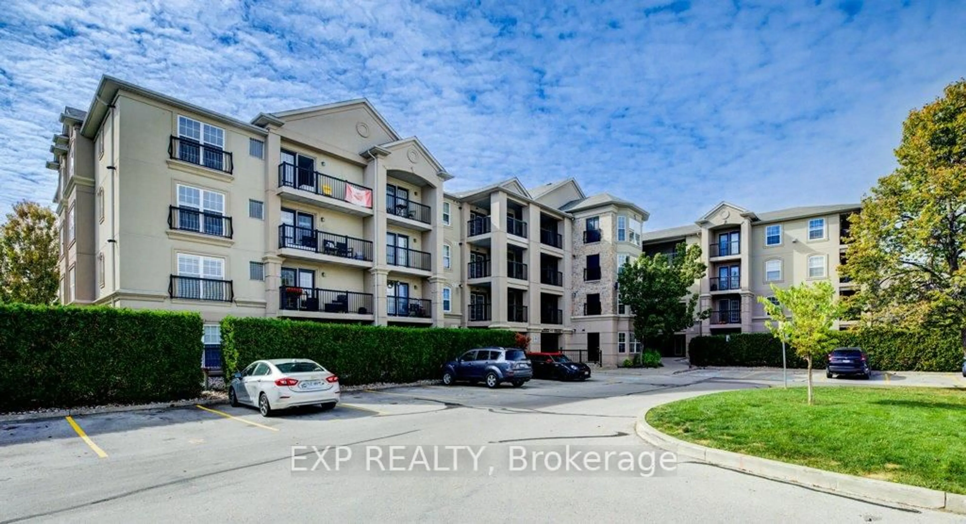 A pic from outside/outdoor area/front of a property/back of a property/a pic from drone, unknown for 2035 Appleby Line #208, Burlington Ontario L7L 7G8