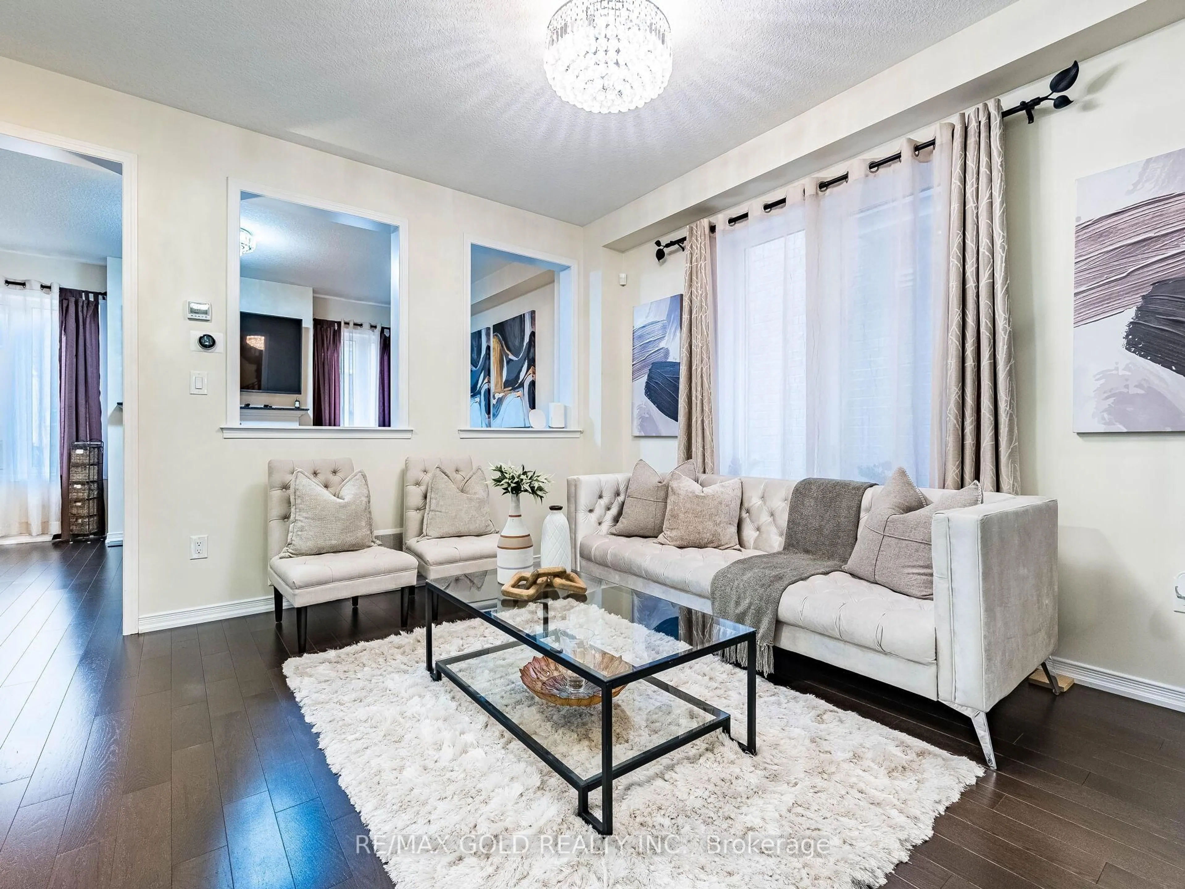 Living room with furniture, unknown for 5 Fryent St, Brampton Ontario L7A 4N3