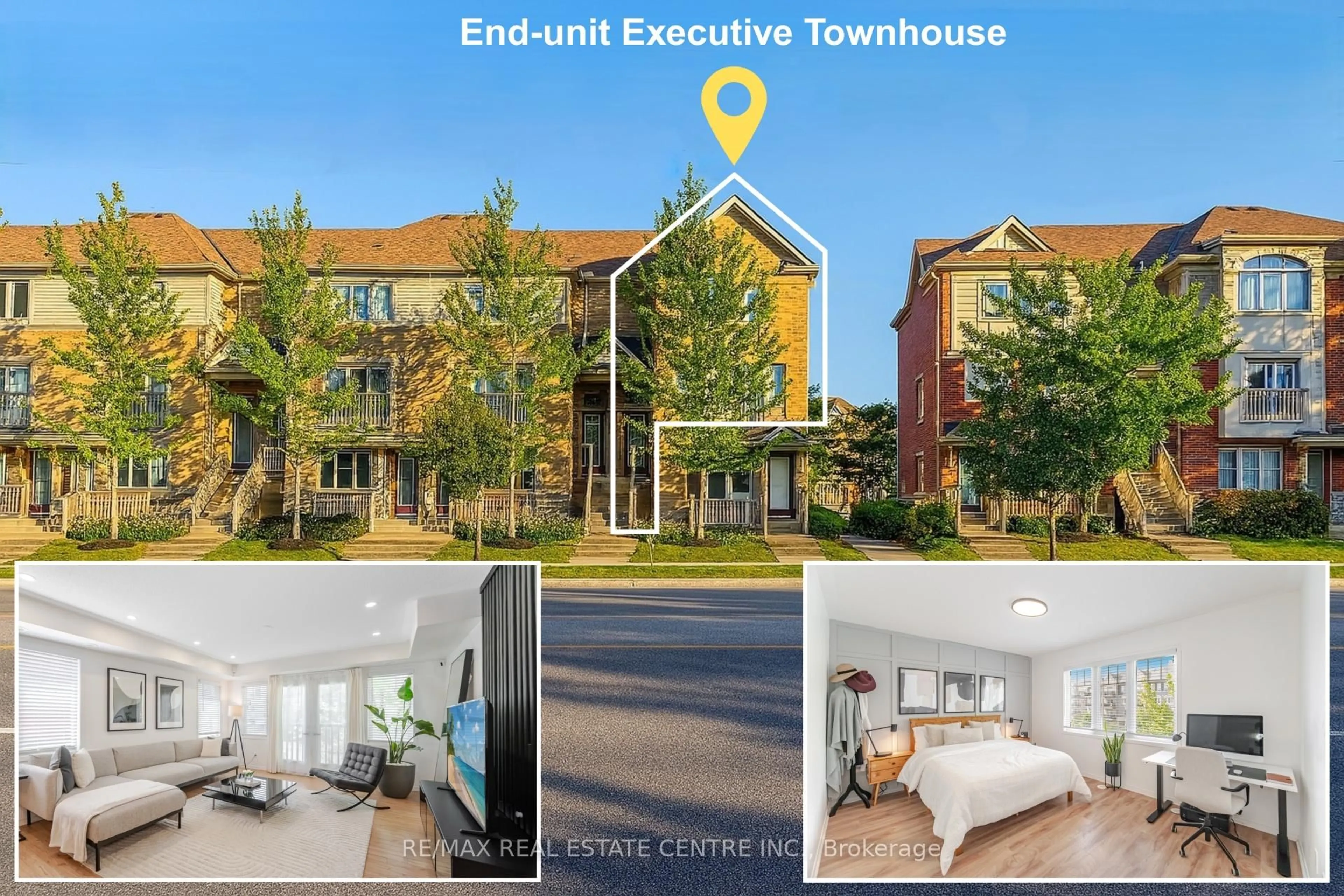 A pic from outside/outdoor area/front of a property/back of a property/a pic from drone, building for 3070 Thomas St #12, Mississauga Ontario L5M 0T2