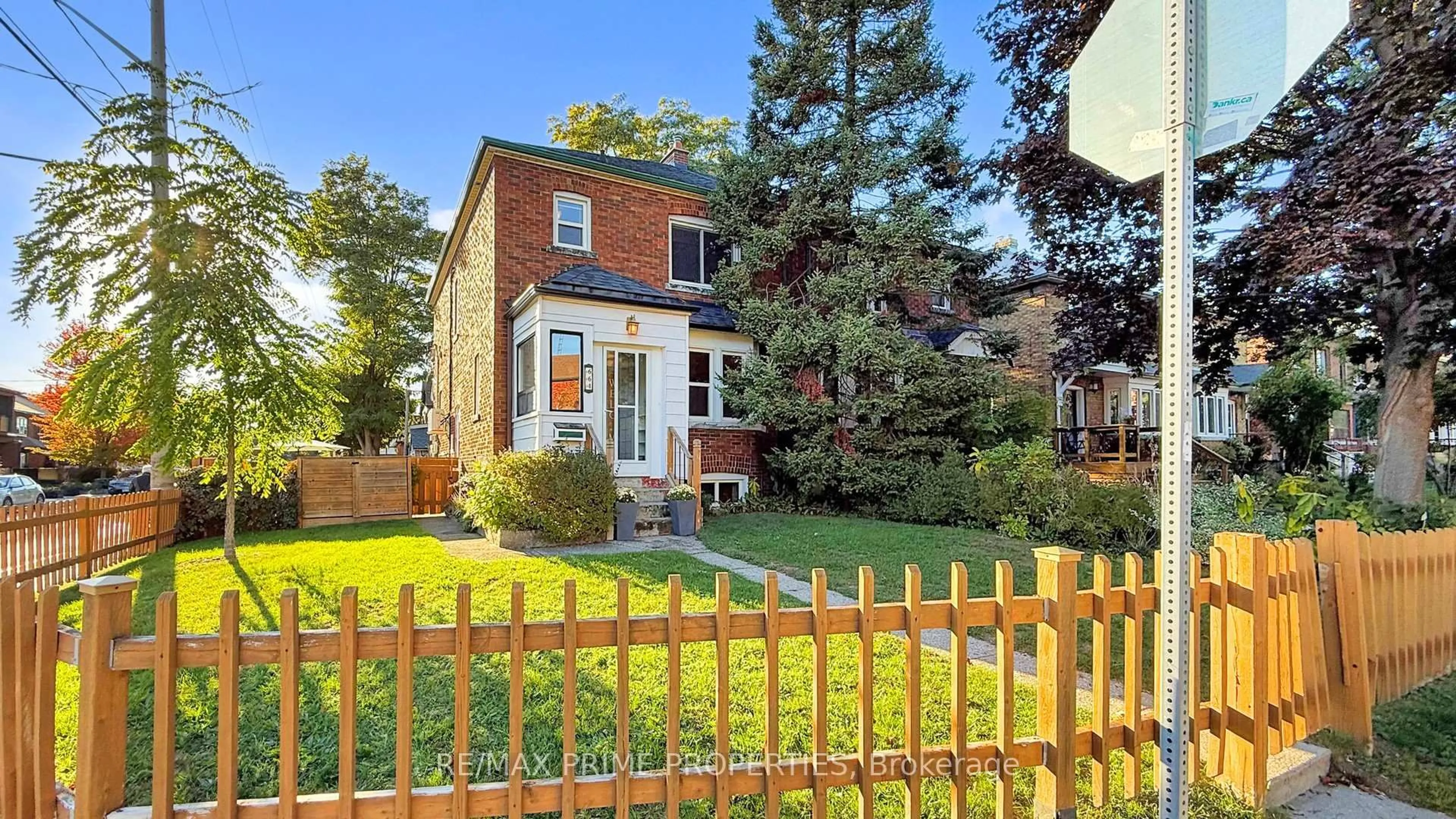 Home with brick exterior material, street for 664 Durie St, Toronto Ontario M6S 3H3