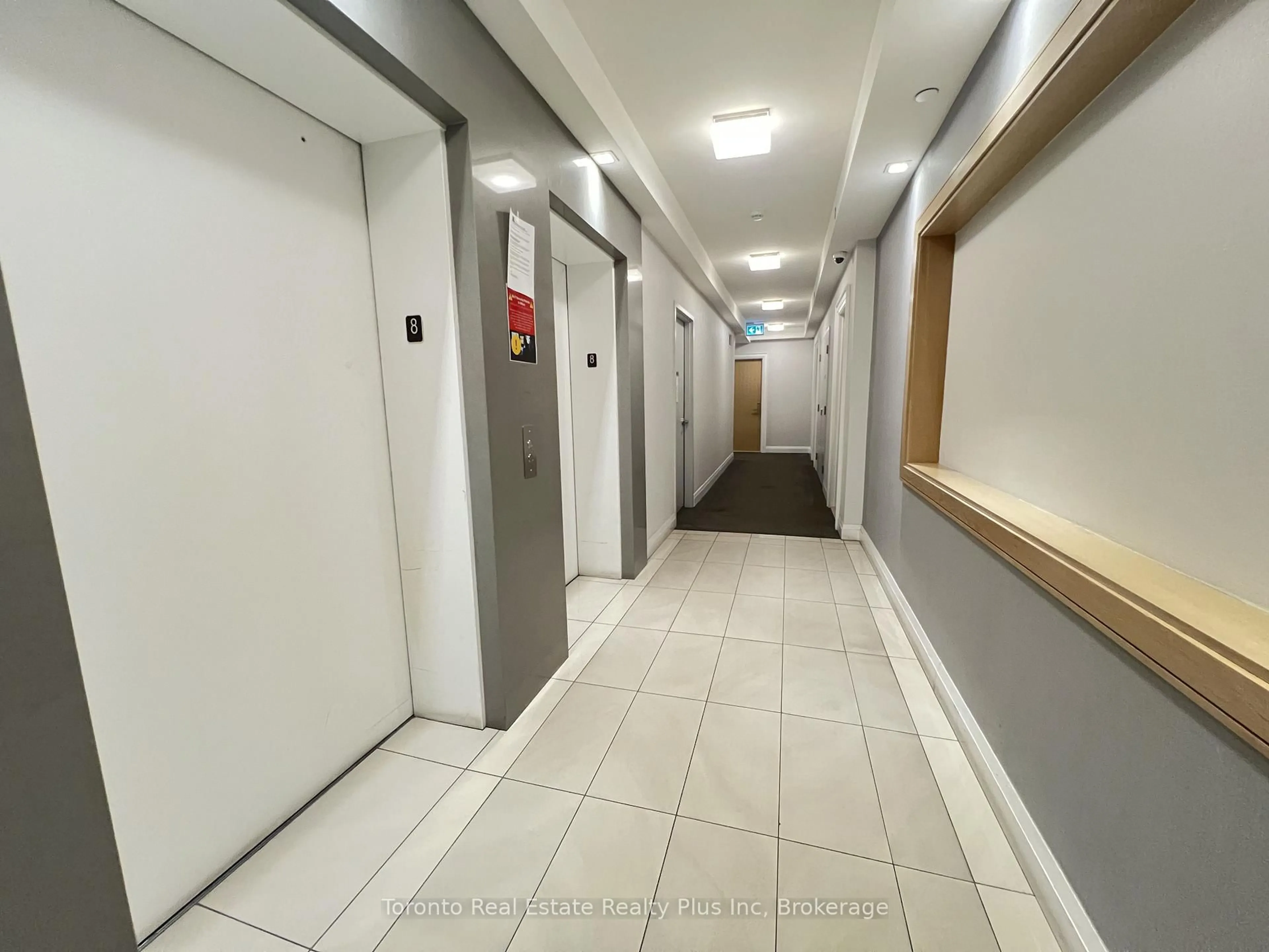 Indoor foyer for 16 Mcadams Ave #803, Toronto Ontario M6A 0B9