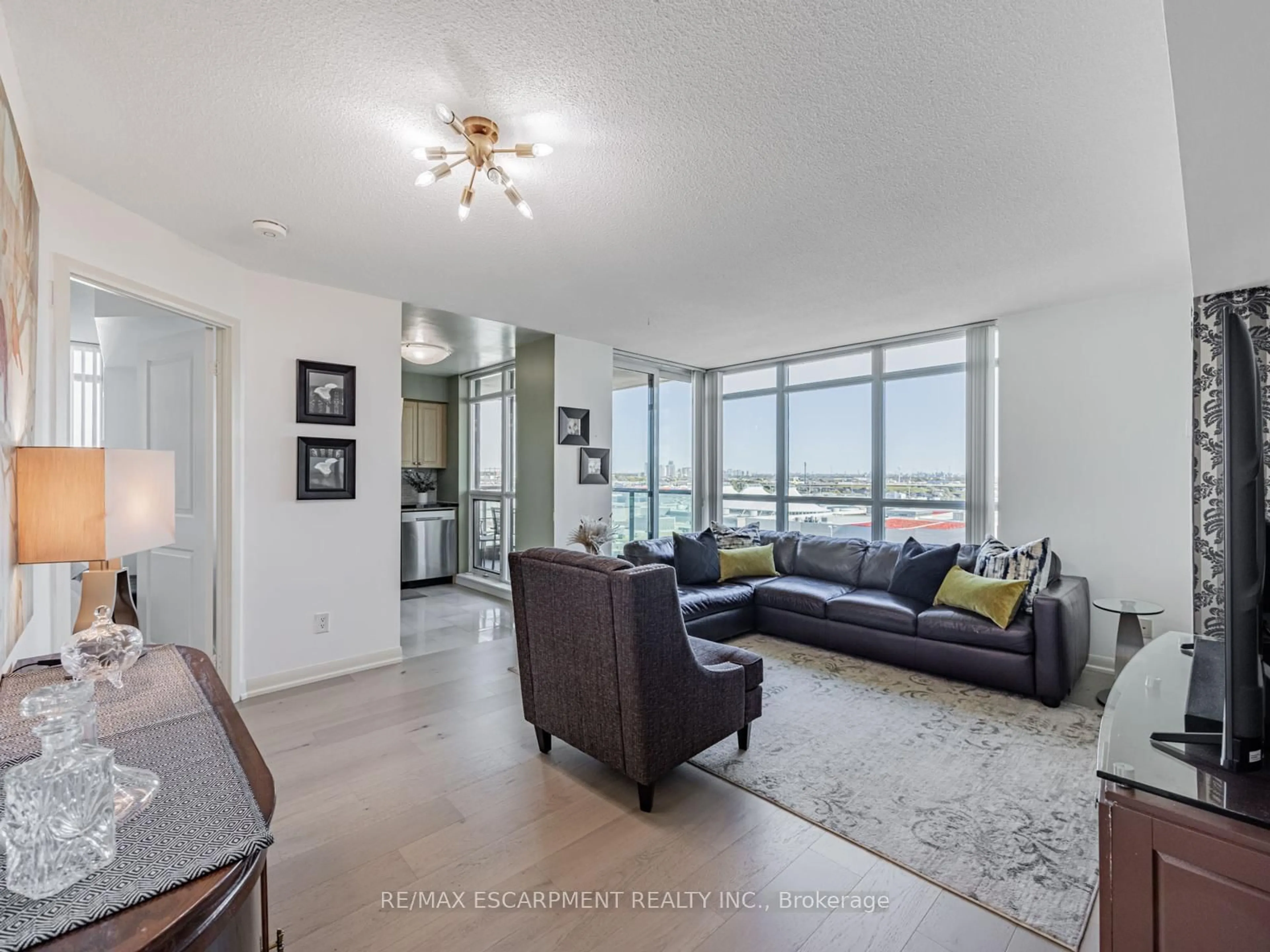 Living room with furniture, unknown for 235 Sherway Gardens Rd #1110, Toronto Ontario M9C 0A2