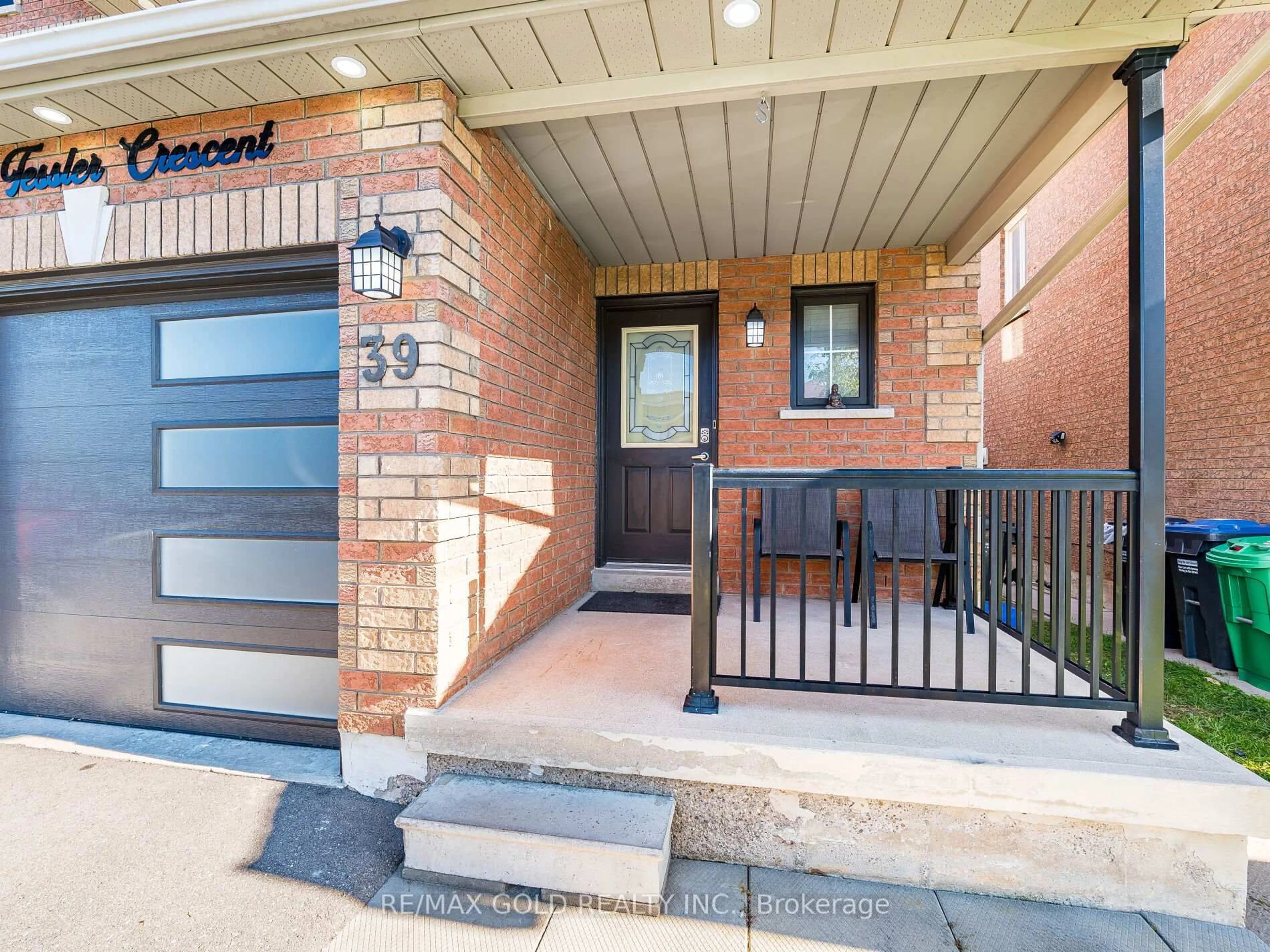 Home with brick exterior material, street for 39 Tessler Cres, Brampton Ontario L6X 4P8