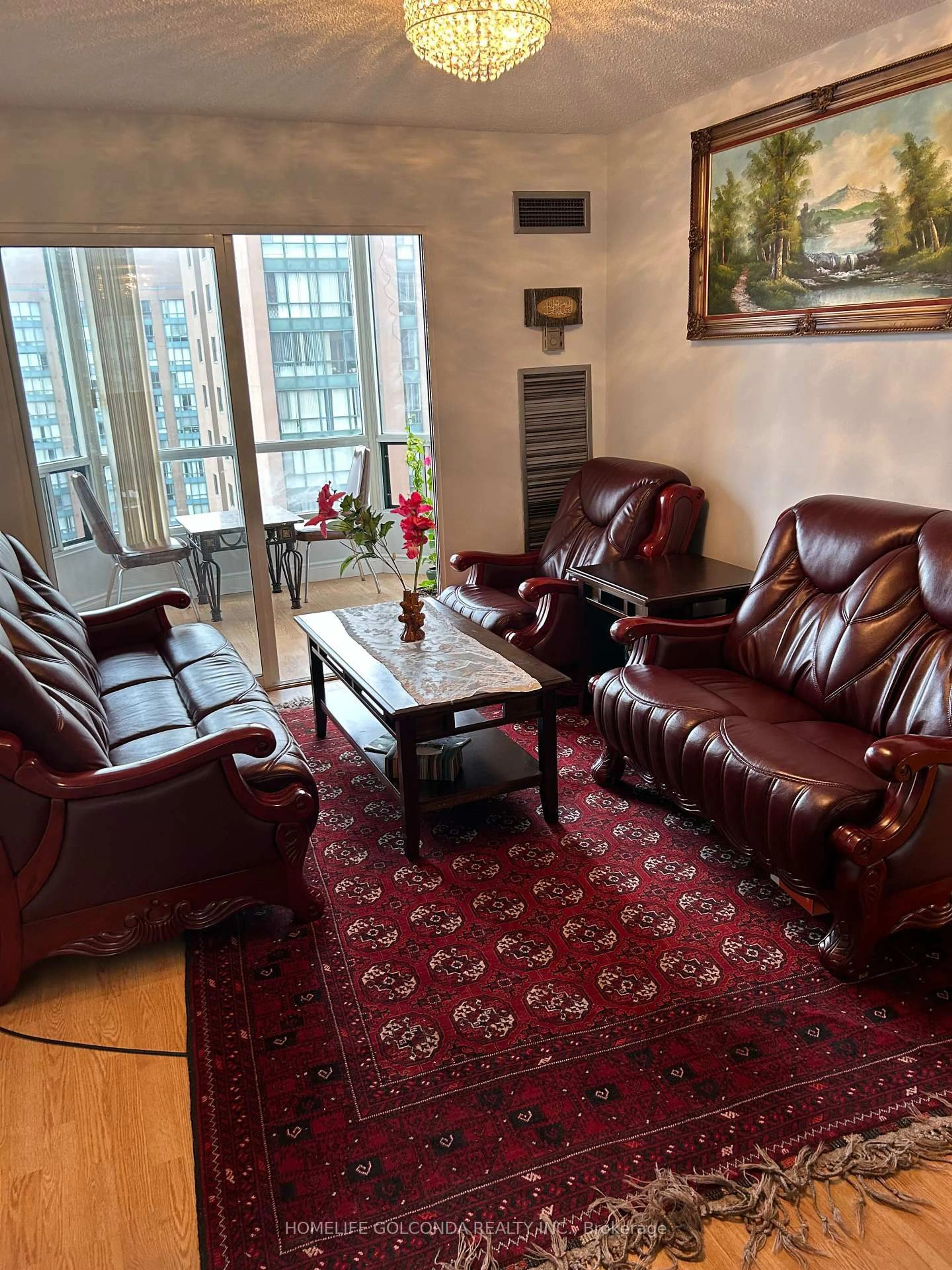 Living room with furniture, unknown for 155 Hillcrest Ave #2116, Mississauga Ontario L5B 3Z2