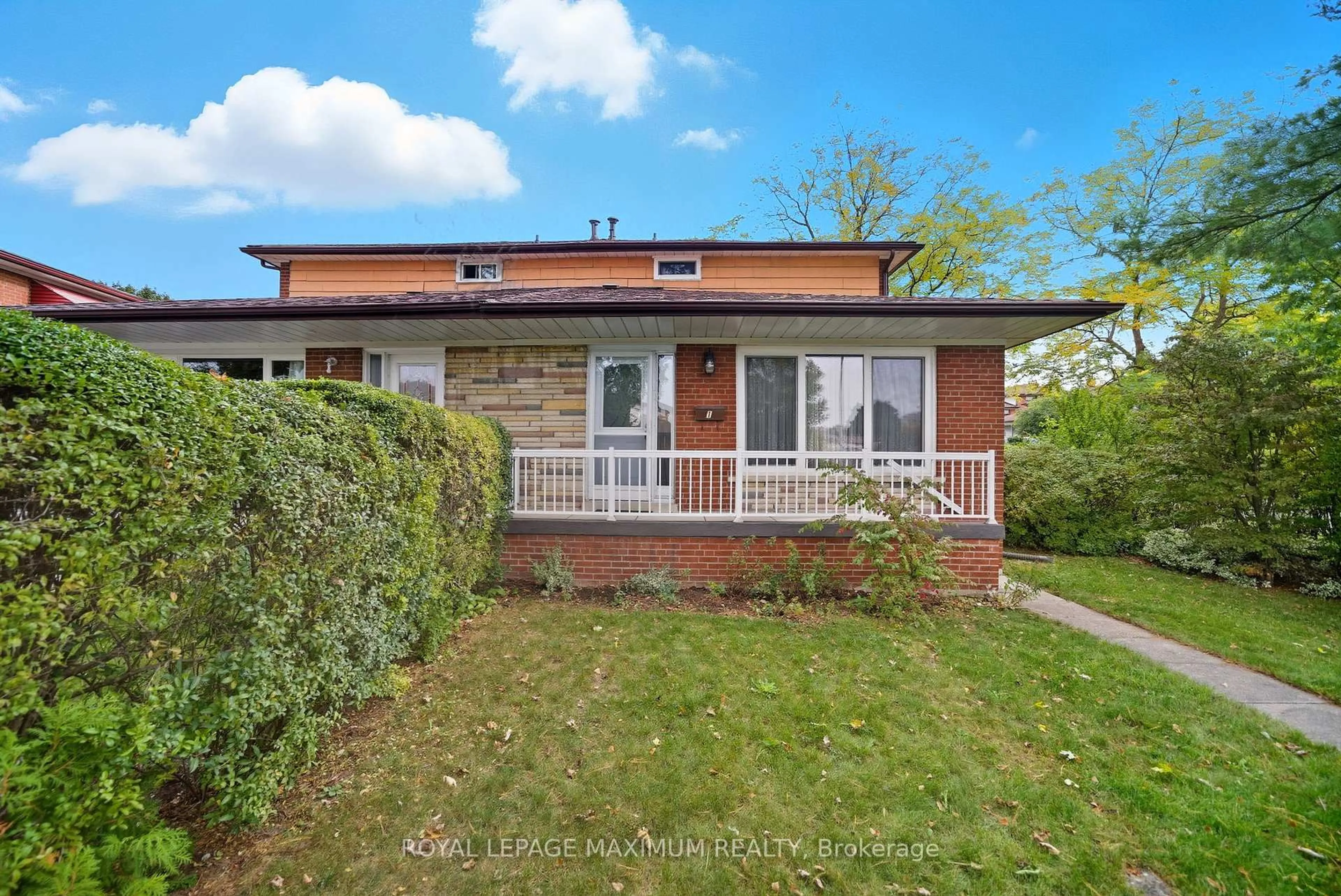Home with brick exterior material, street for 1 Riverton Dr, Toronto Ontario M9L 2N8
