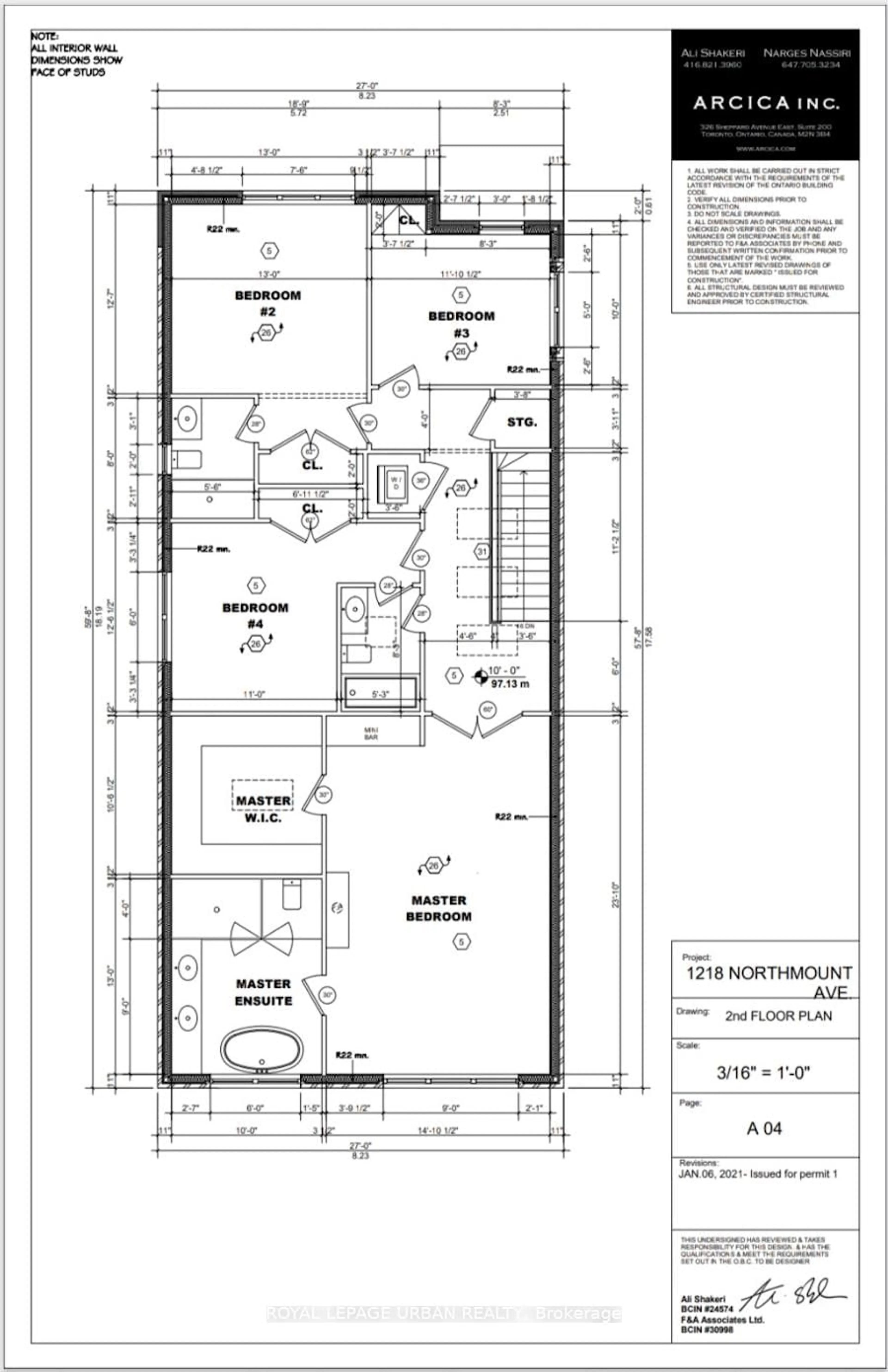 Floor plan for 1218 Northmount Ave, Mississauga Ontario L5E 1X9
