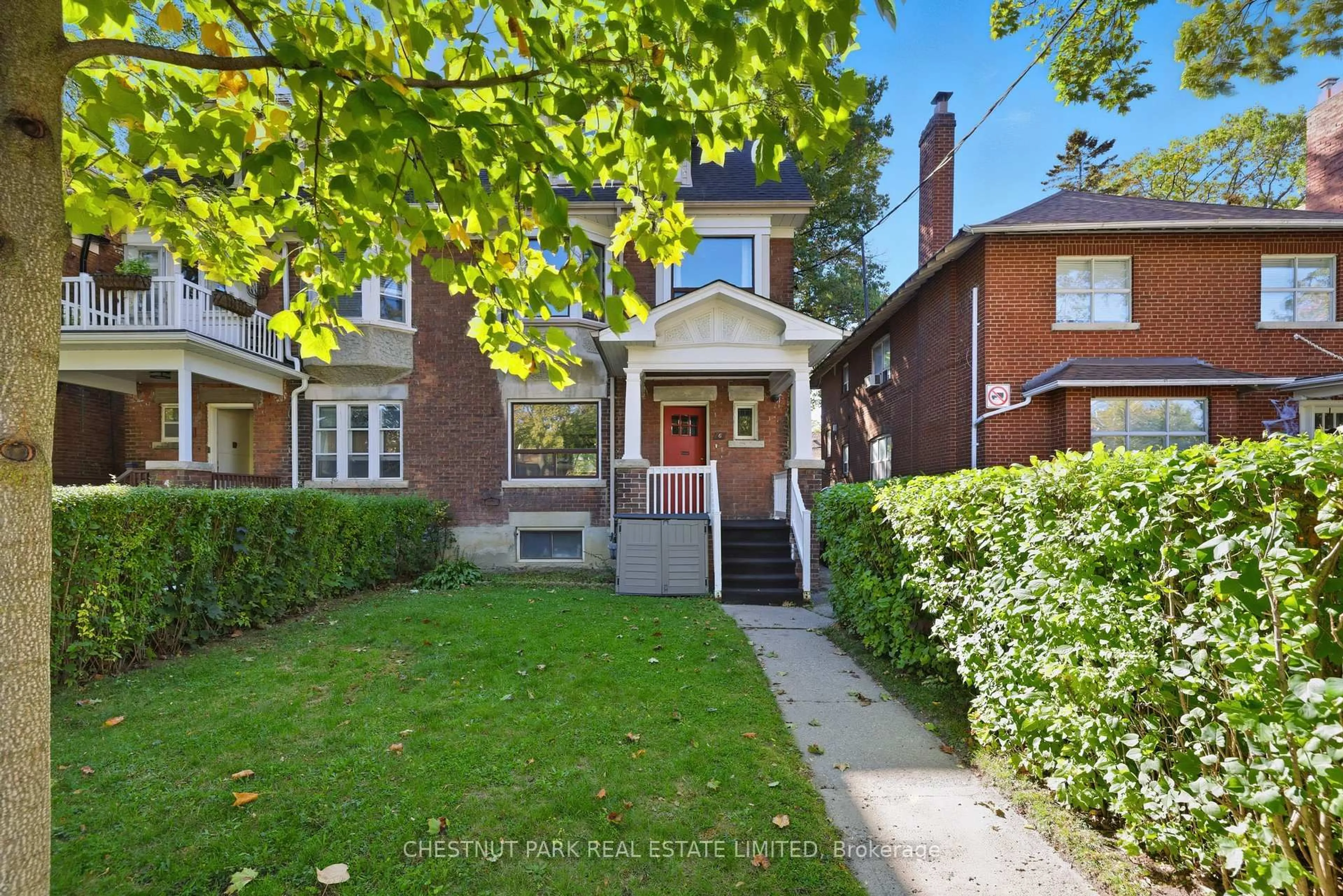 Home with brick exterior material, street for 6 Highview Cres, Toronto Ontario M6H 2Y2