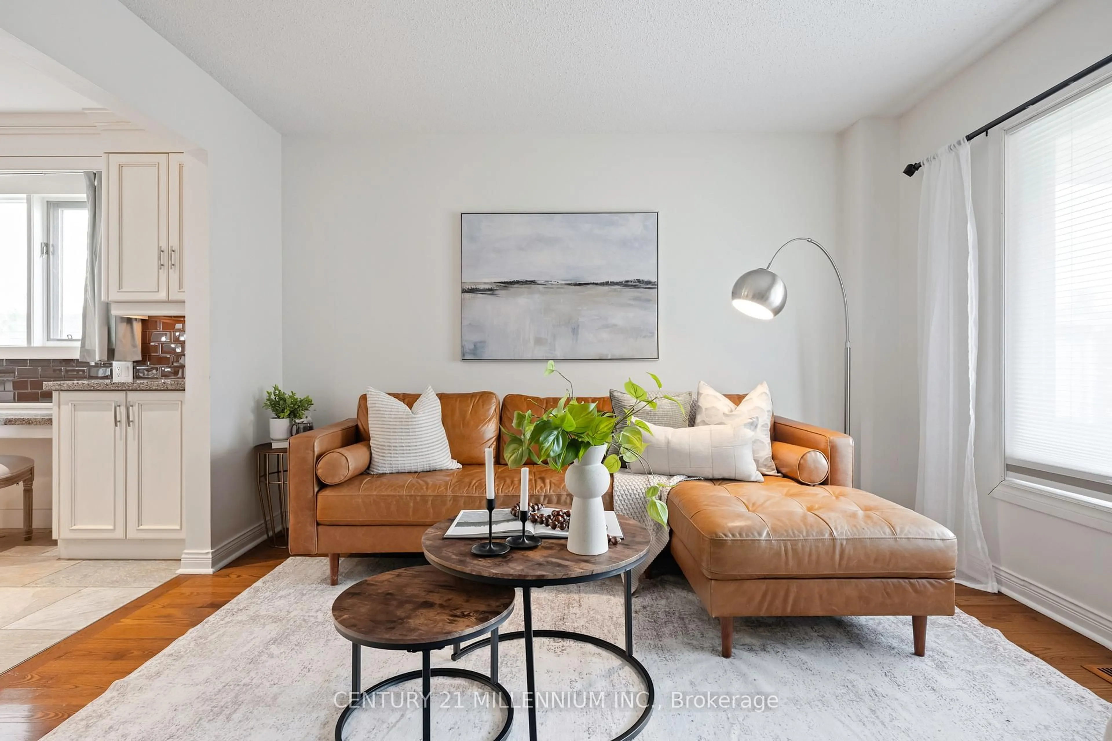 Living room with furniture, unknown for 174 Lisa Marie Dr, Orangeville Ontario L9W 4P7