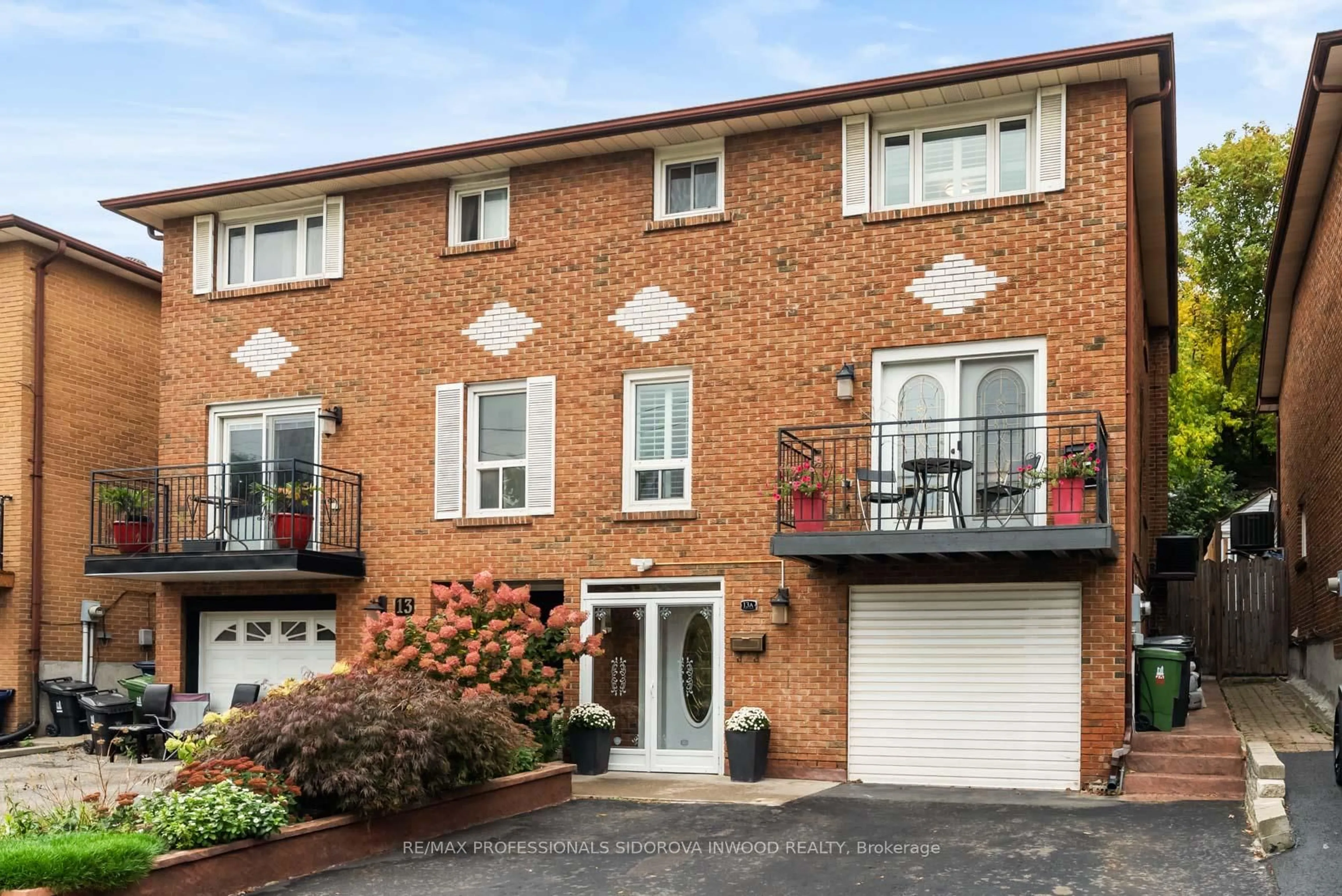 Home with brick exterior material, street for 13A Terry Dr, Toronto Ontario M6N 4Y8