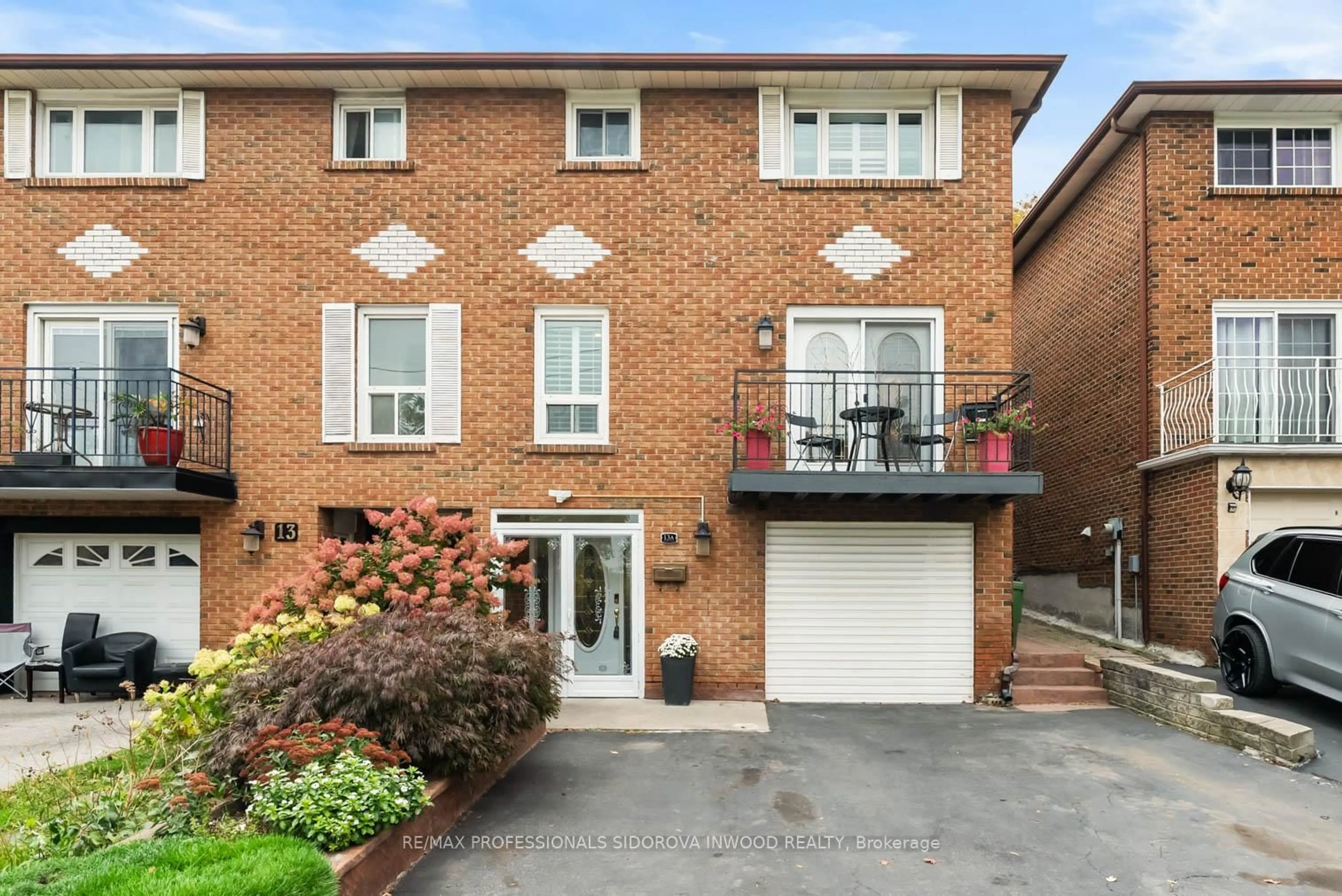 Home with brick exterior material, street for 13A Terry Dr, Toronto Ontario M6N 4Y8