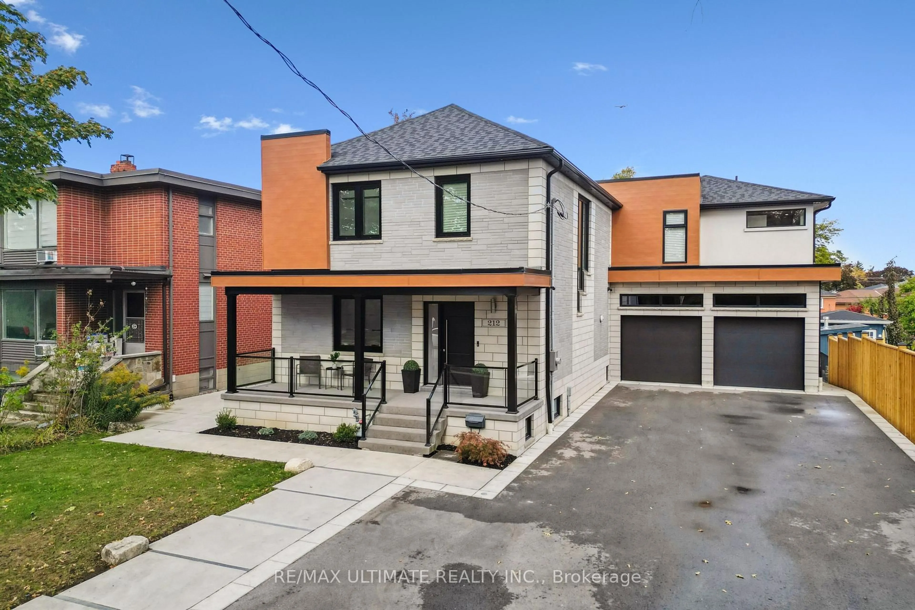 Home with brick exterior material, street for 212 Queenslea Ave, Toronto Ontario M9N 2L6