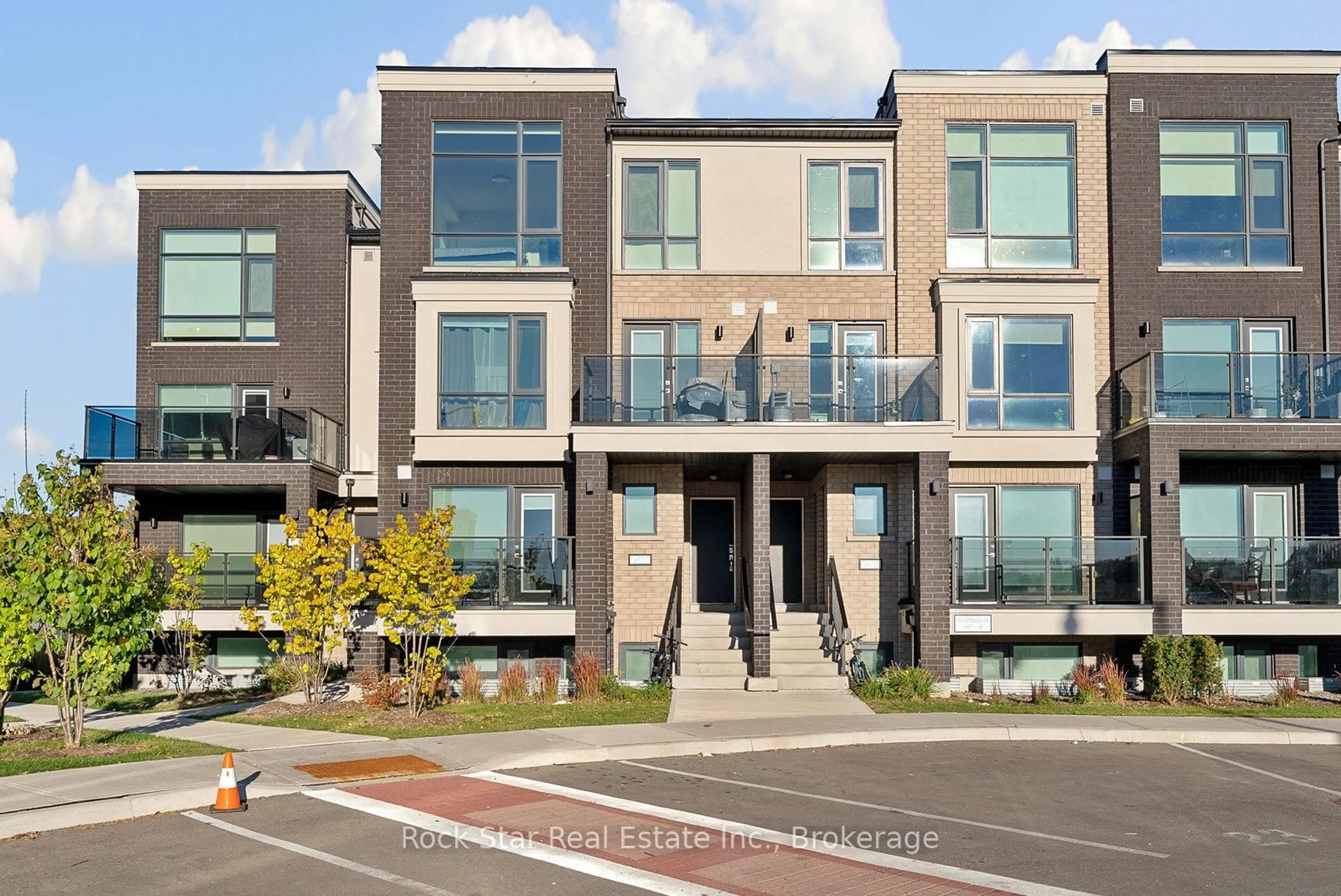 Home with brick exterior material, street for 185 Veterans Dr #5, Brampton Ontario L7A 5L2