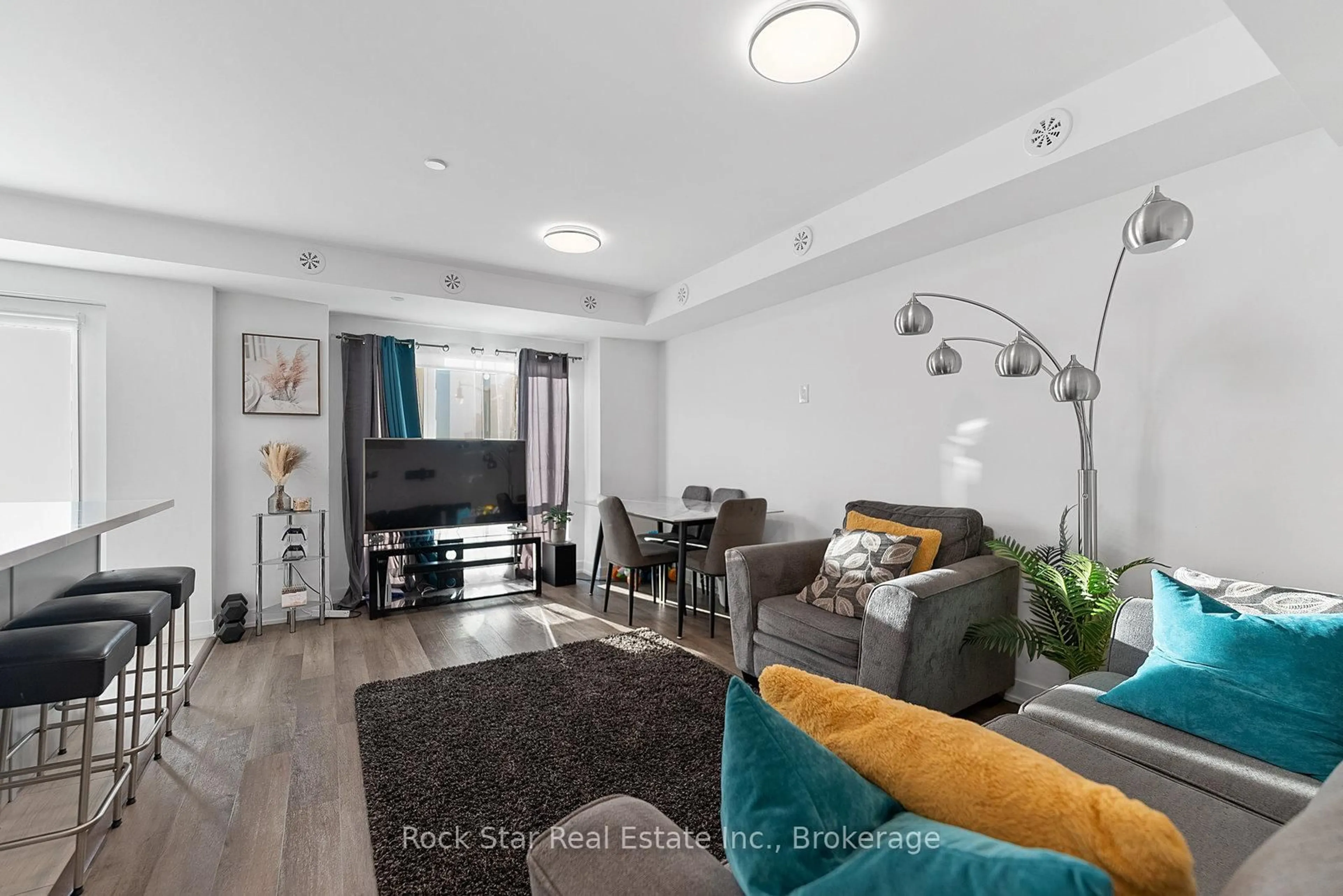 Living room with furniture, unknown for 185 Veterans Dr #5, Brampton Ontario L7A 5L2