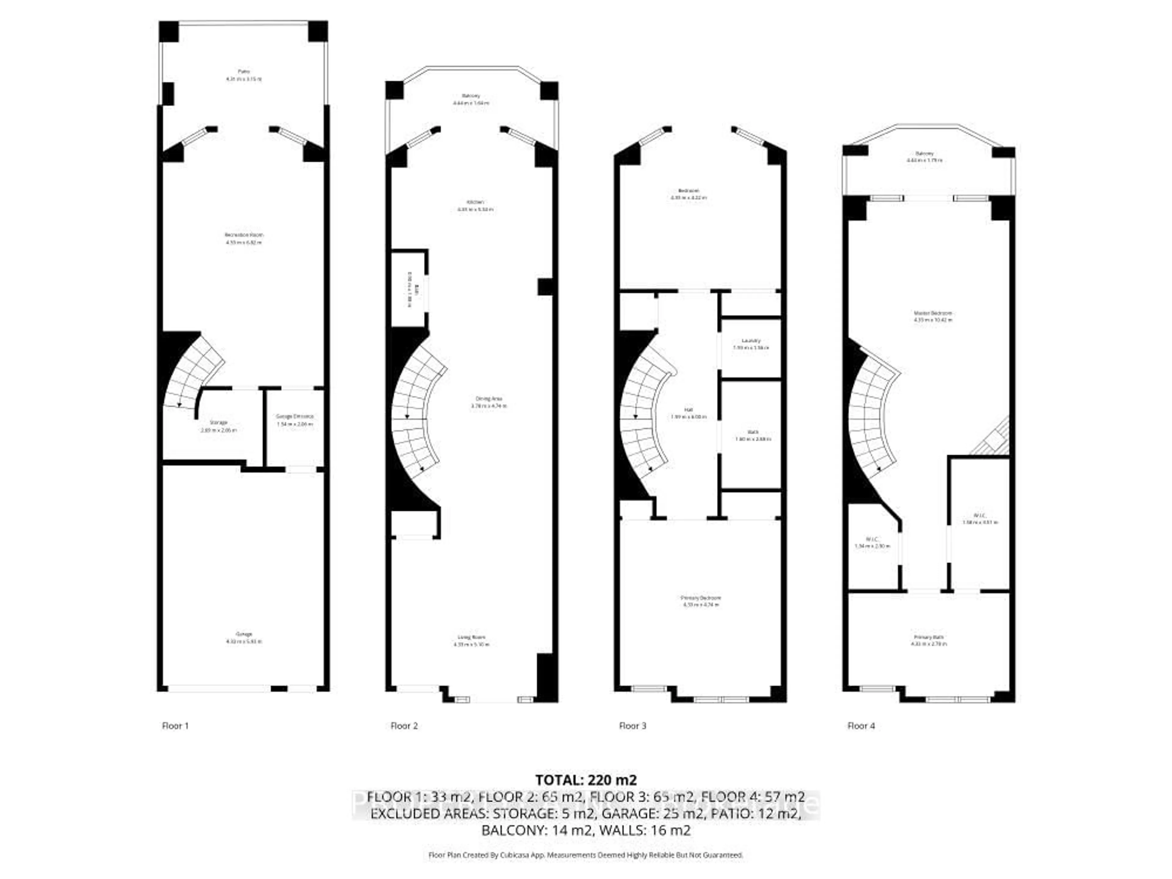 Floor plan for 2111 Lake Shore Blvd #Th7, Toronto Ontario M8V 4B2