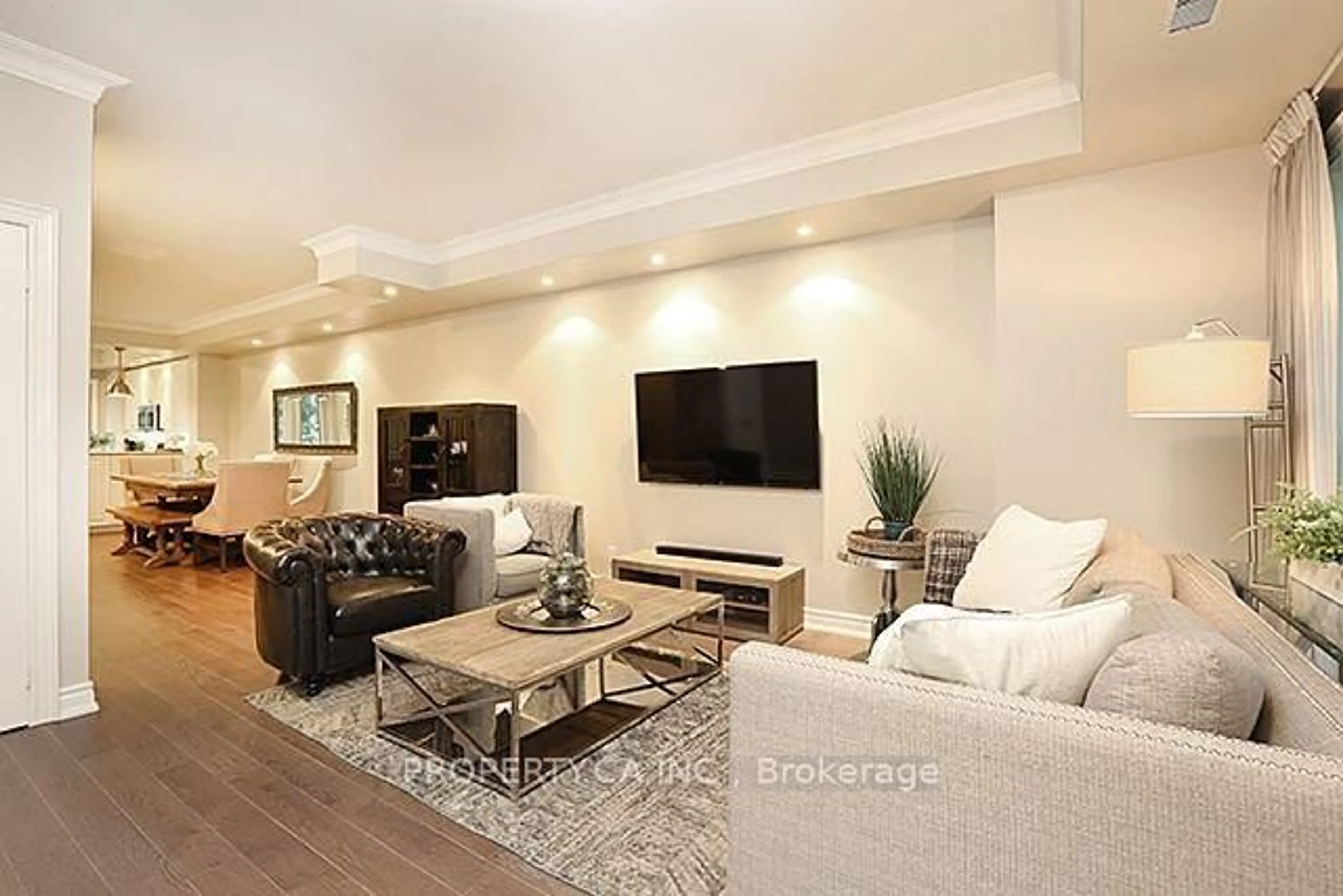 Living room with furniture, unknown for 2111 Lake Shore Blvd #Th7, Toronto Ontario M8V 4B2
