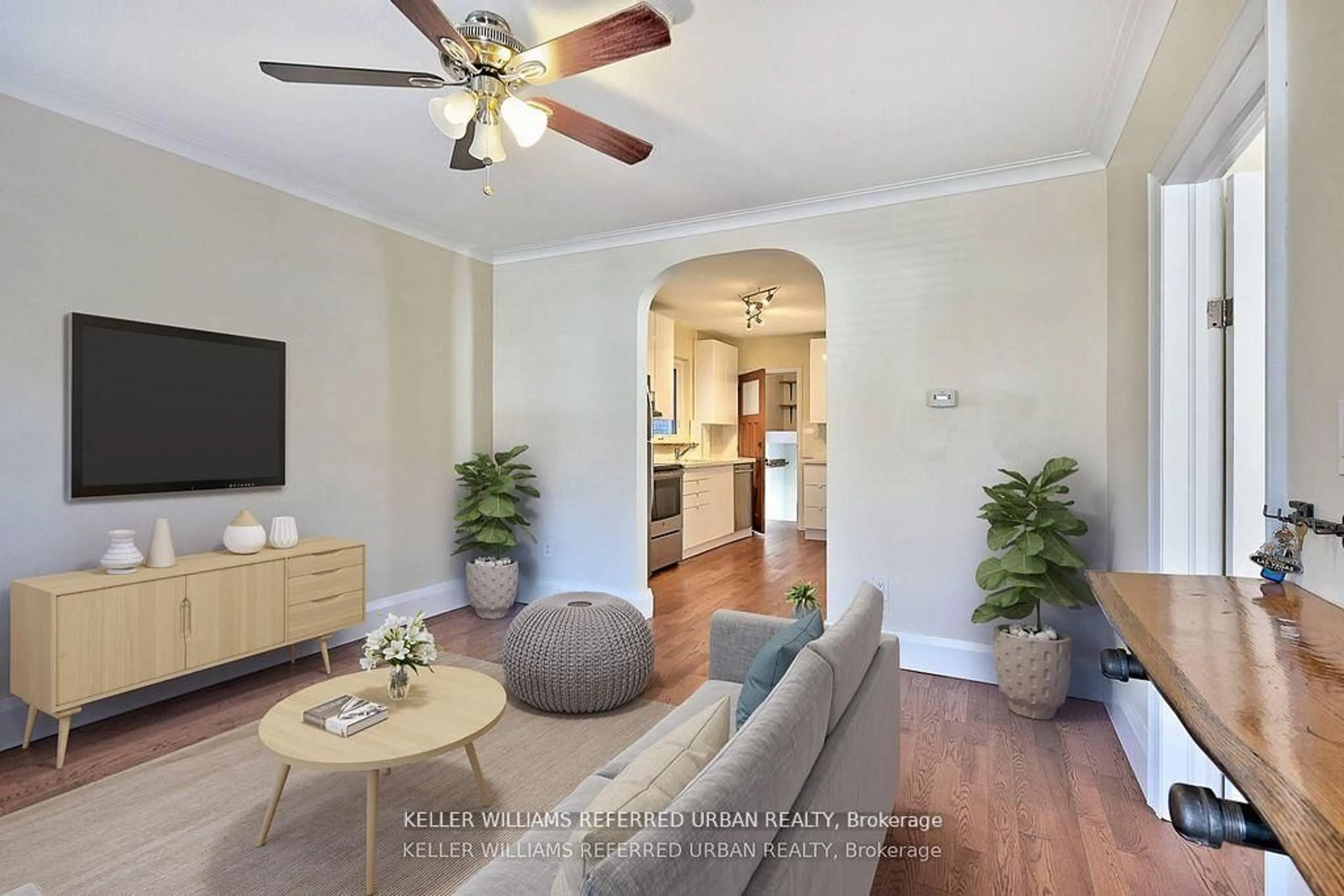 Living room with furniture, unknown for 64 Hilldale Rd, Toronto Ontario M6N 3Y2