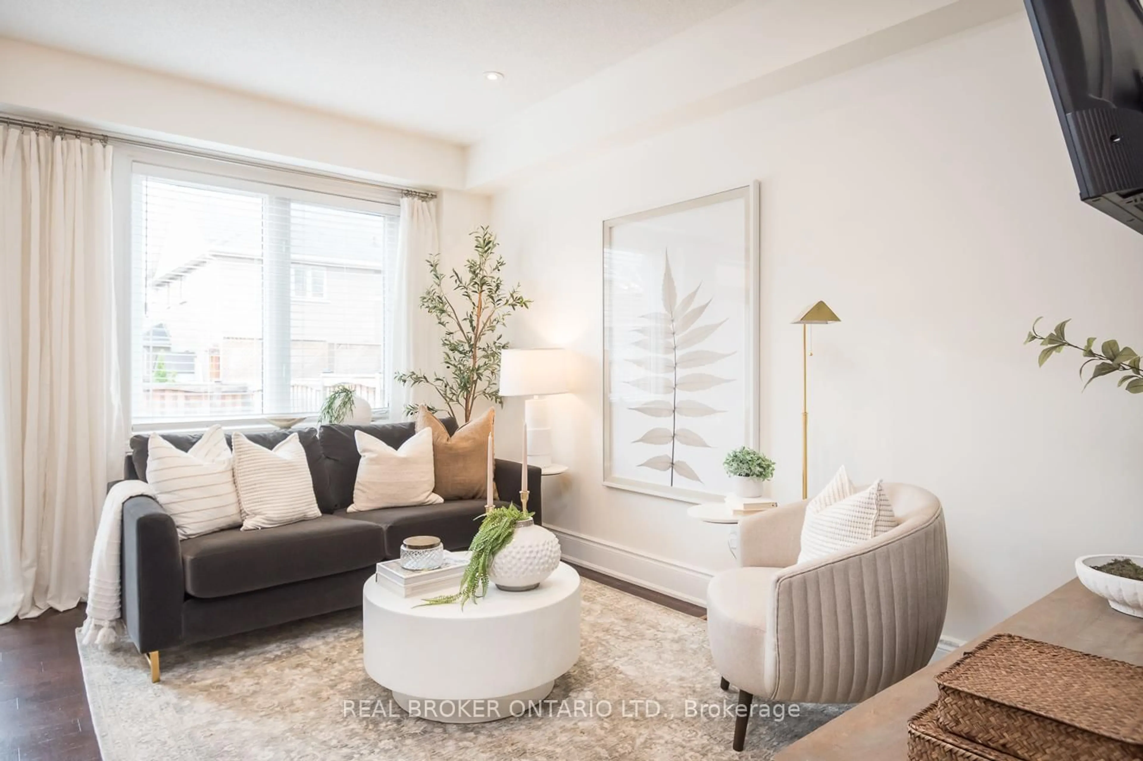 Living room with furniture, unknown for 673 Sauve St, Milton Ontario L9T 8M4