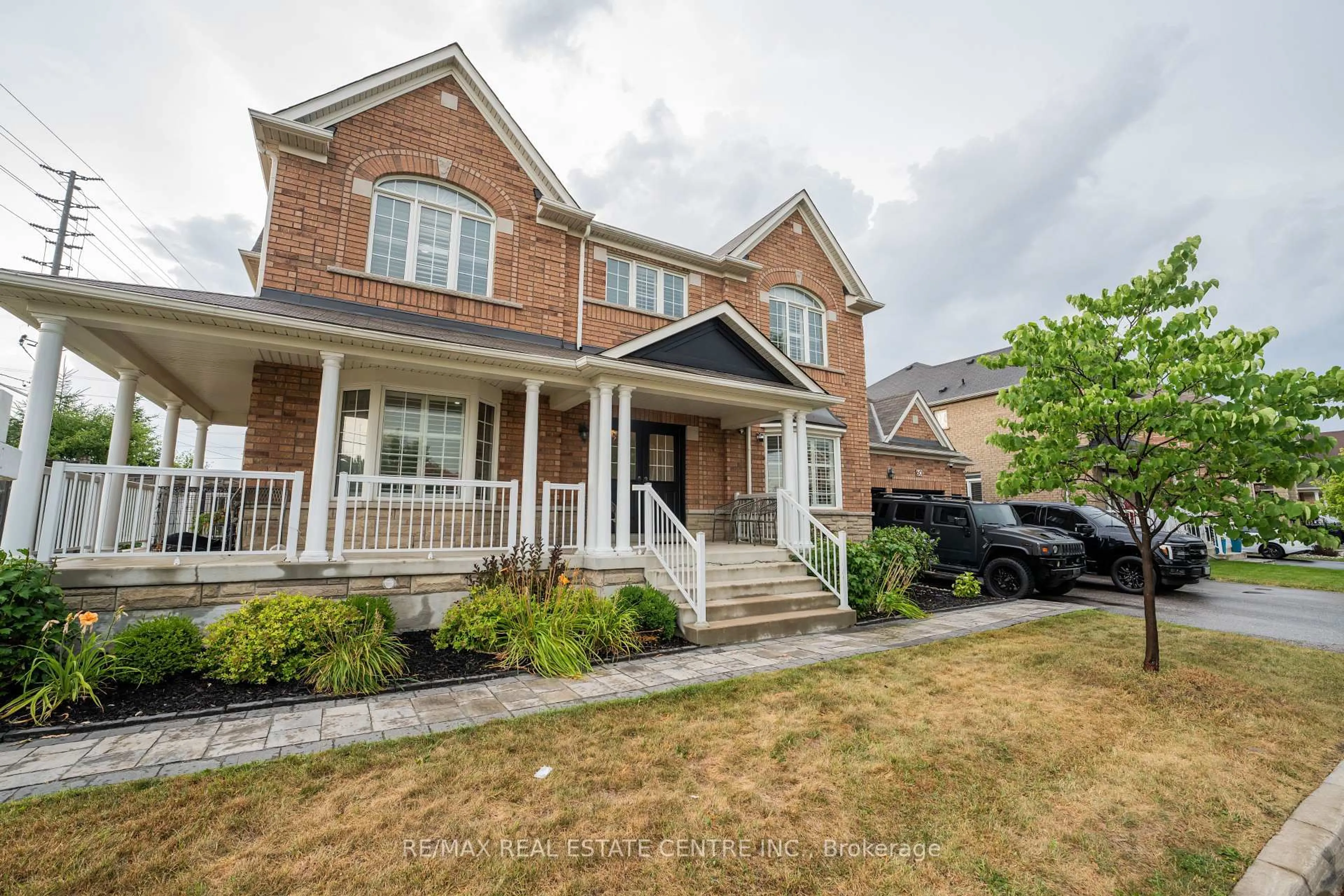 Home with brick exterior material, street for 60 Sleightholme Cres, Brampton Ontario L6P 3E7