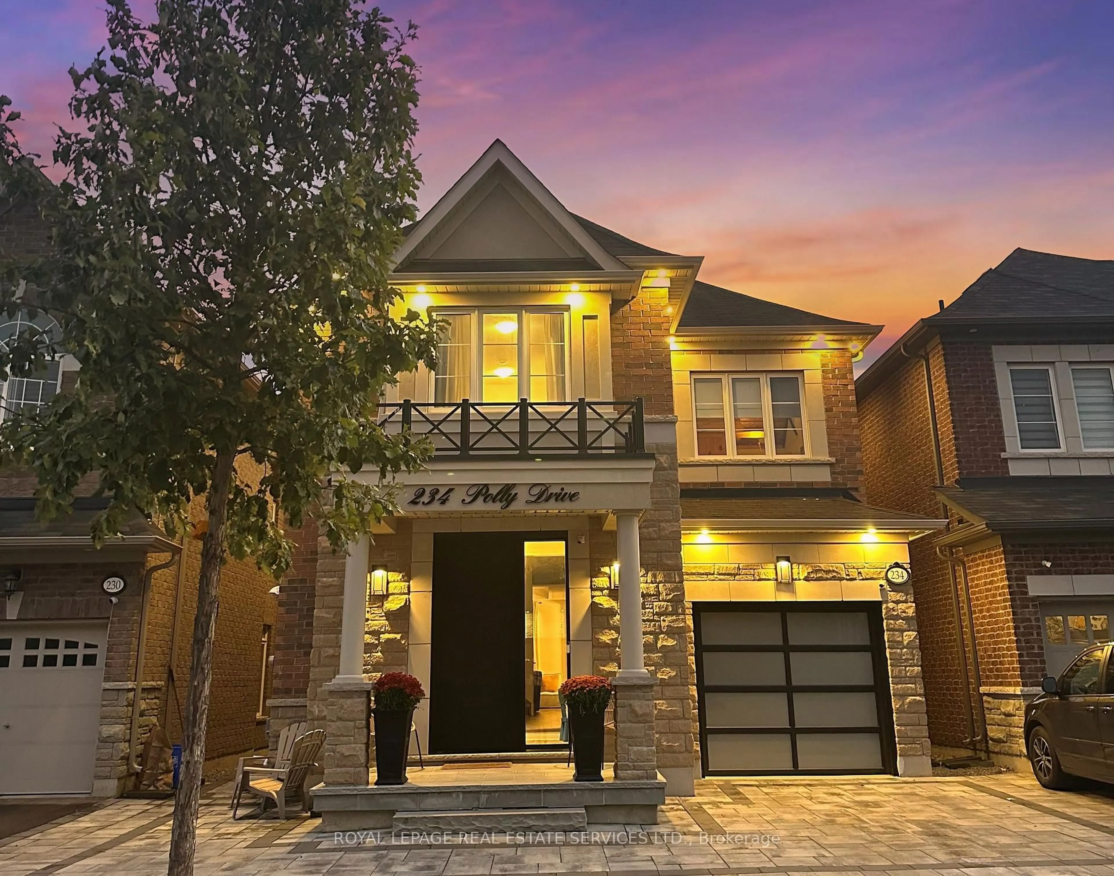 Home with brick exterior material, street for 234 Polly Dr, Oakville Ontario L6M 5J9