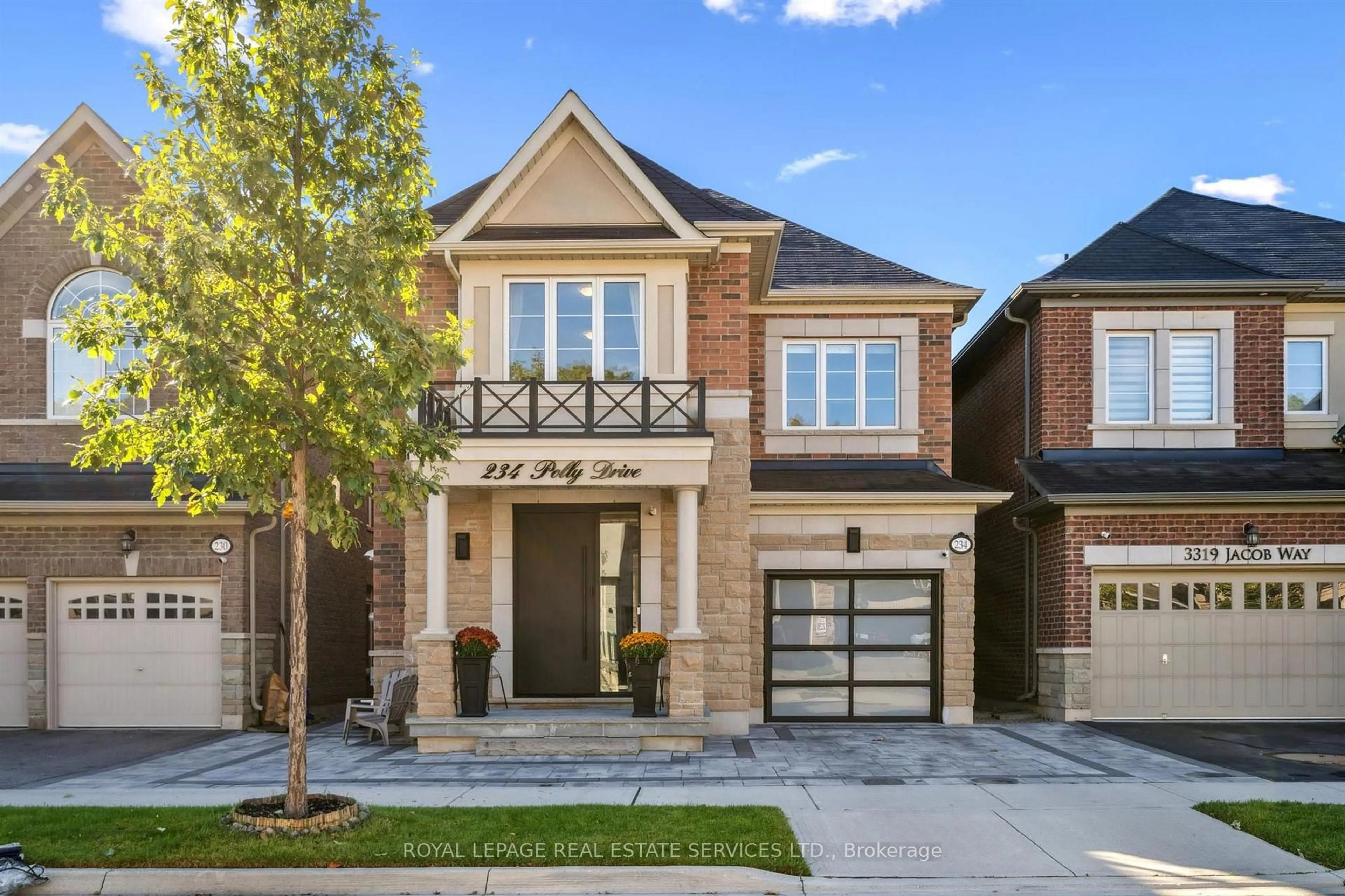 Home with brick exterior material, street for 234 Polly Dr, Oakville Ontario L6M 5J9