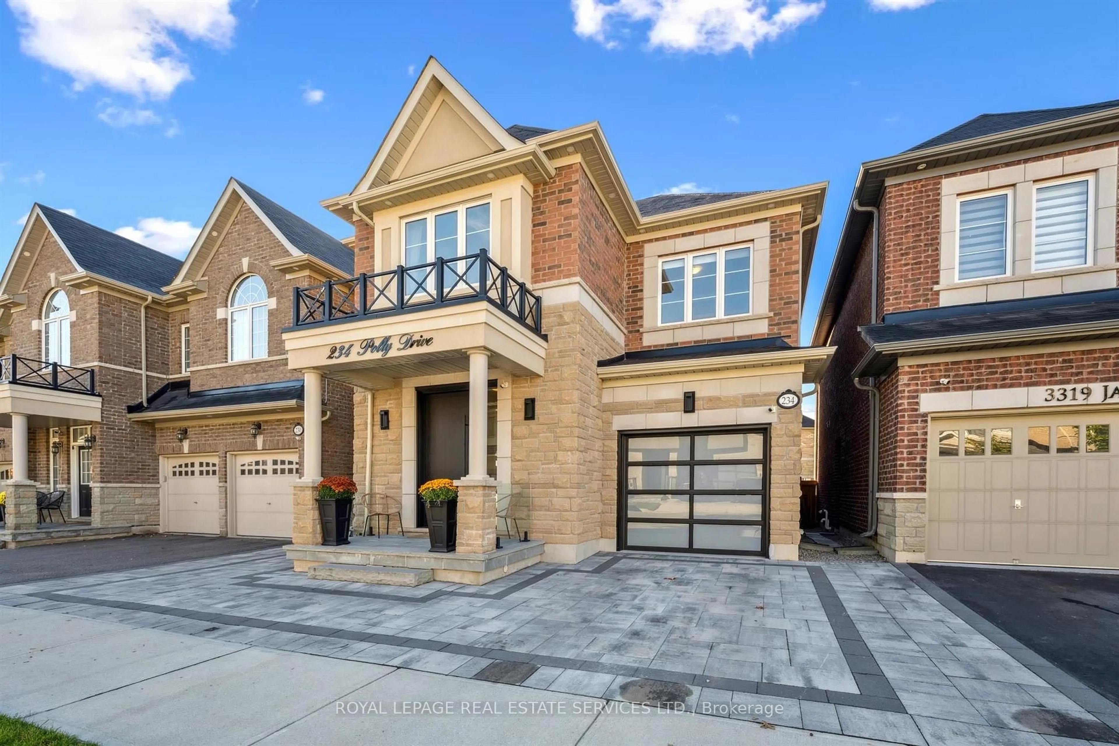 Home with brick exterior material, street for 234 Polly Dr, Oakville Ontario L6M 5J9