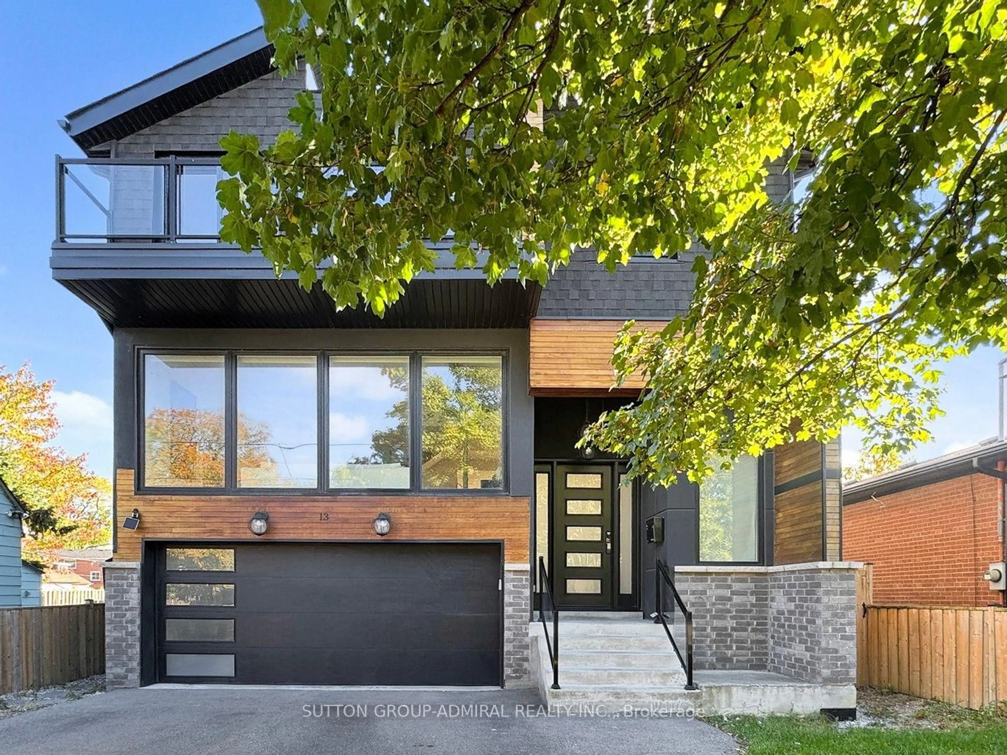 Home with brick exterior material, street for 13 Elder Ave, Toronto Ontario M8V 2J4