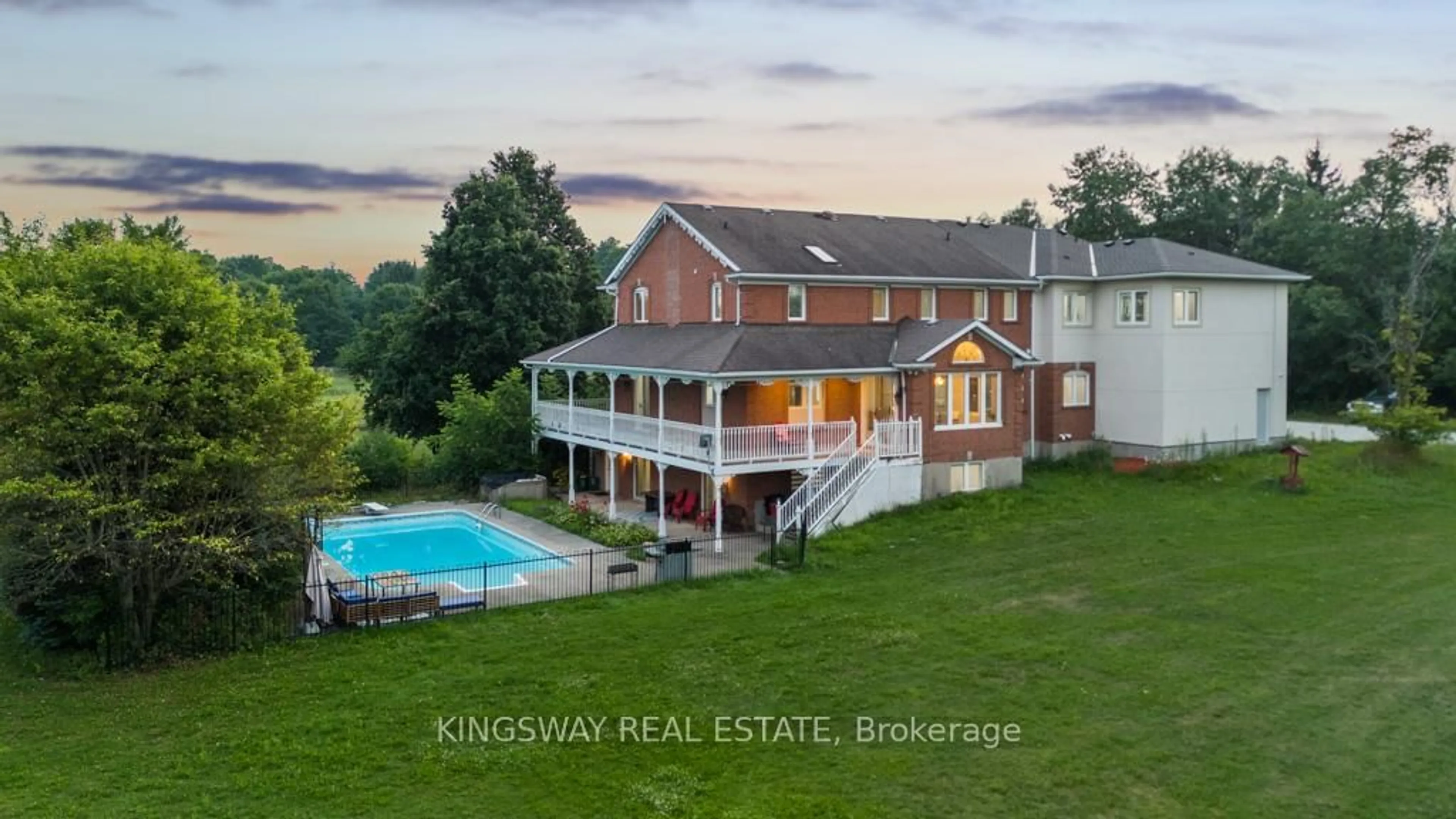 A pic from outside/outdoor area/front of a property/back of a property/a pic from drone, water/lake/river/ocean view for 14141 Dublin Line, Halton Hills Ontario L7J 2L9