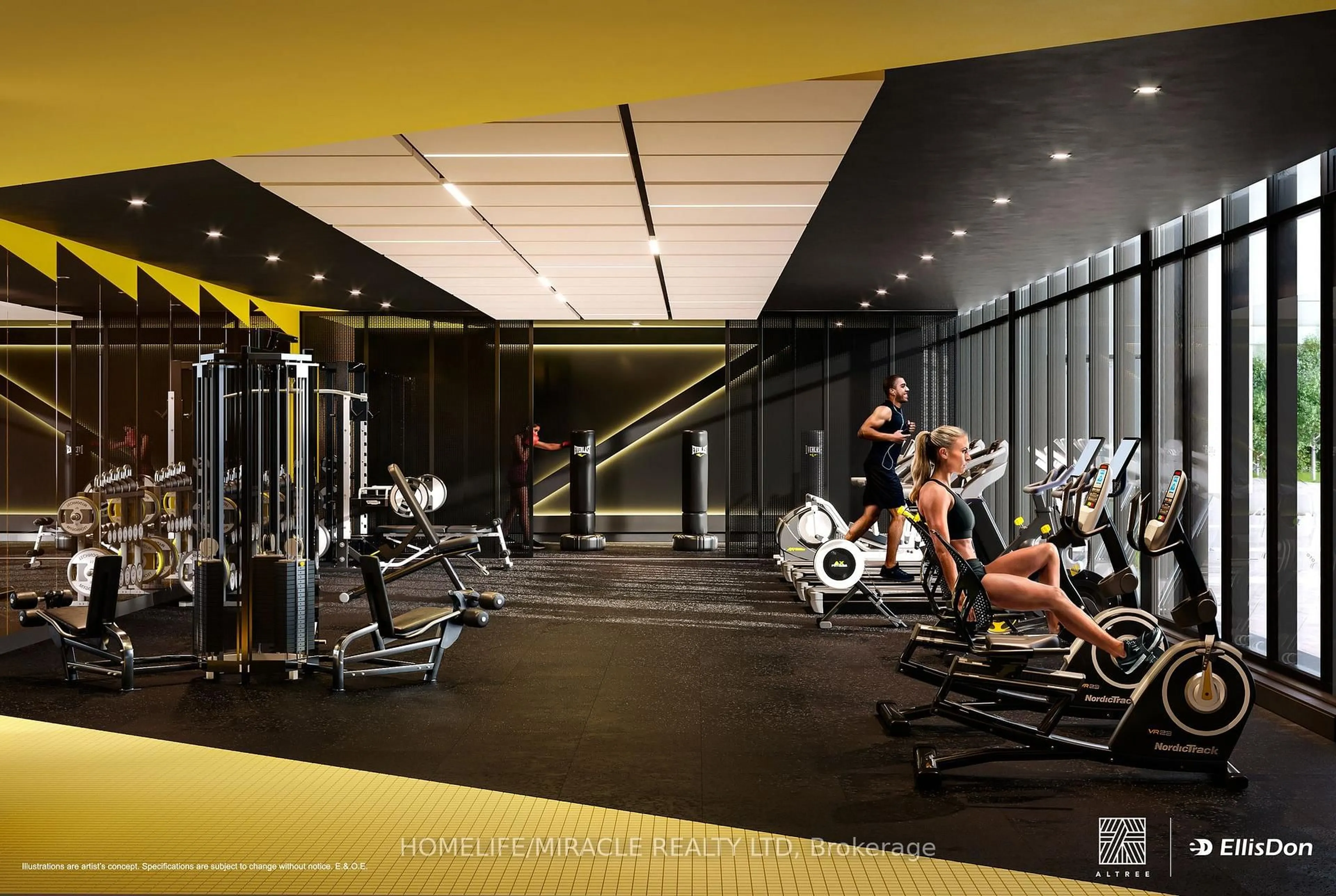 Gym or fitness room for 36 Zorra St #426, Toronto Ontario M8Z 0G5