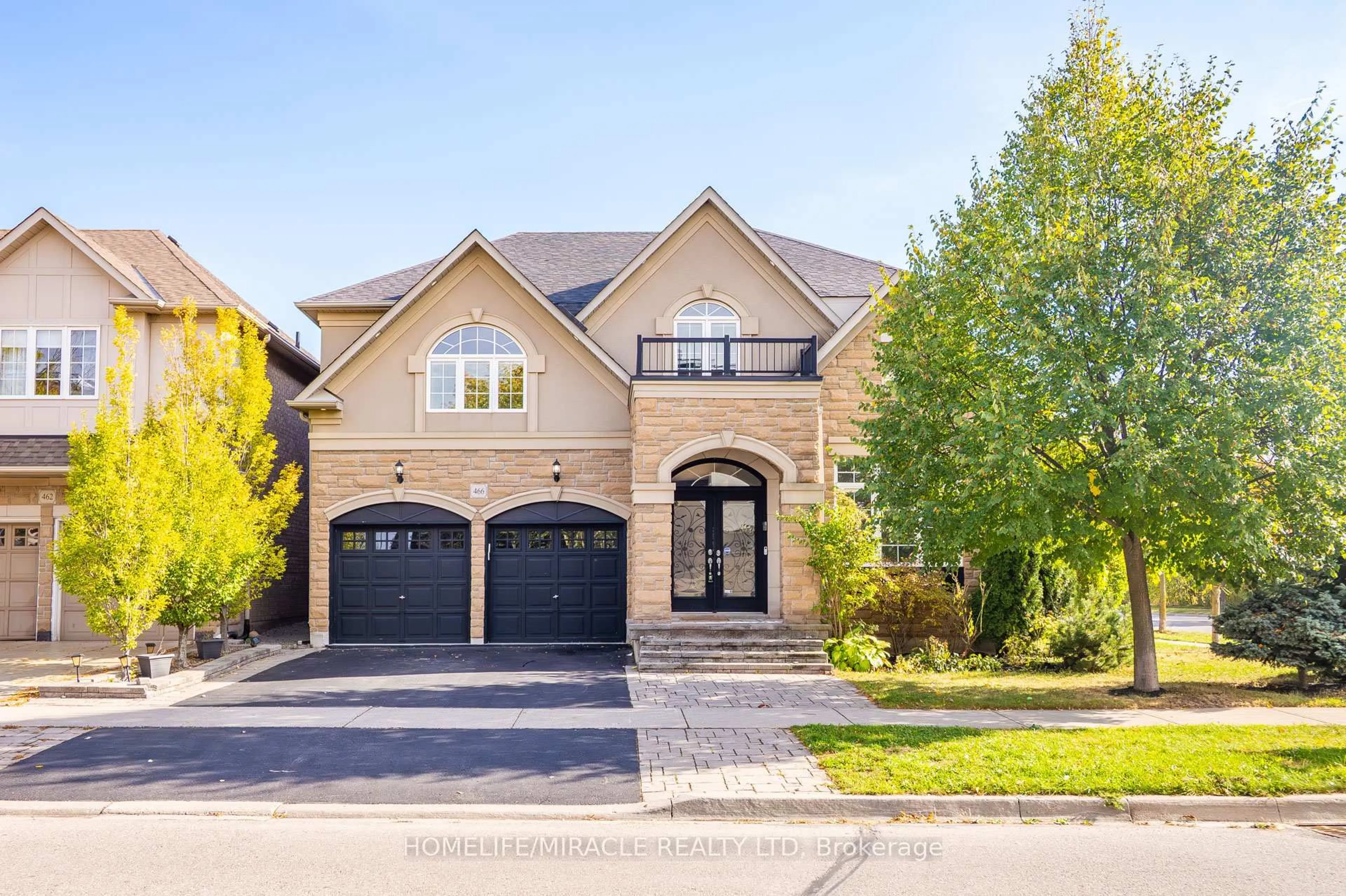 Home with brick exterior material, street for 466 Nautical Blvd, Oakville Ontario L6L 0A5