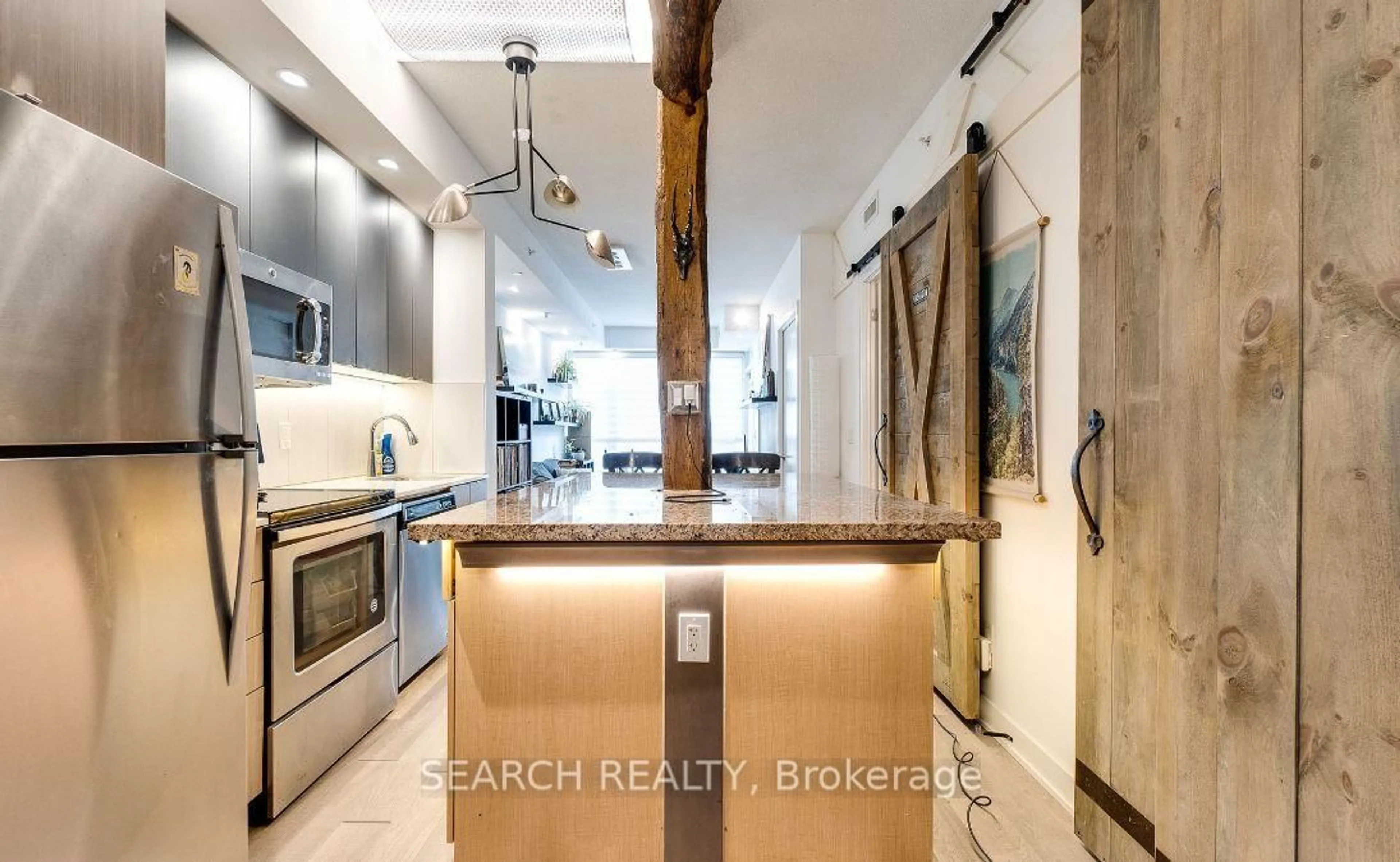 Contemporary kitchen, unknown for 5240 Dundas St #215, Burlington Ontario L7L 0J6