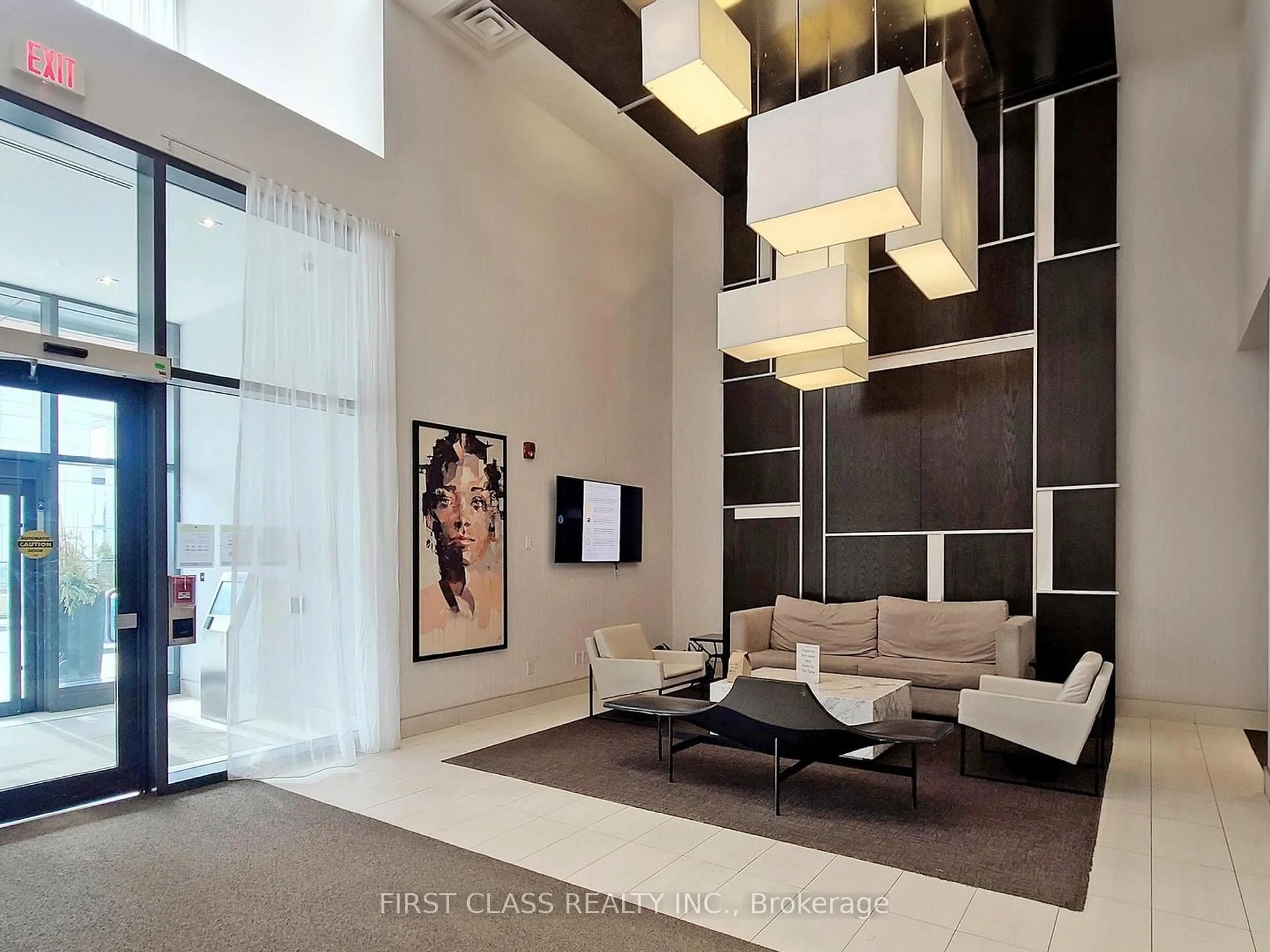 Indoor foyer for 4011 Brickstone Mews #1802, Mississauga Ontario L5B 0J7