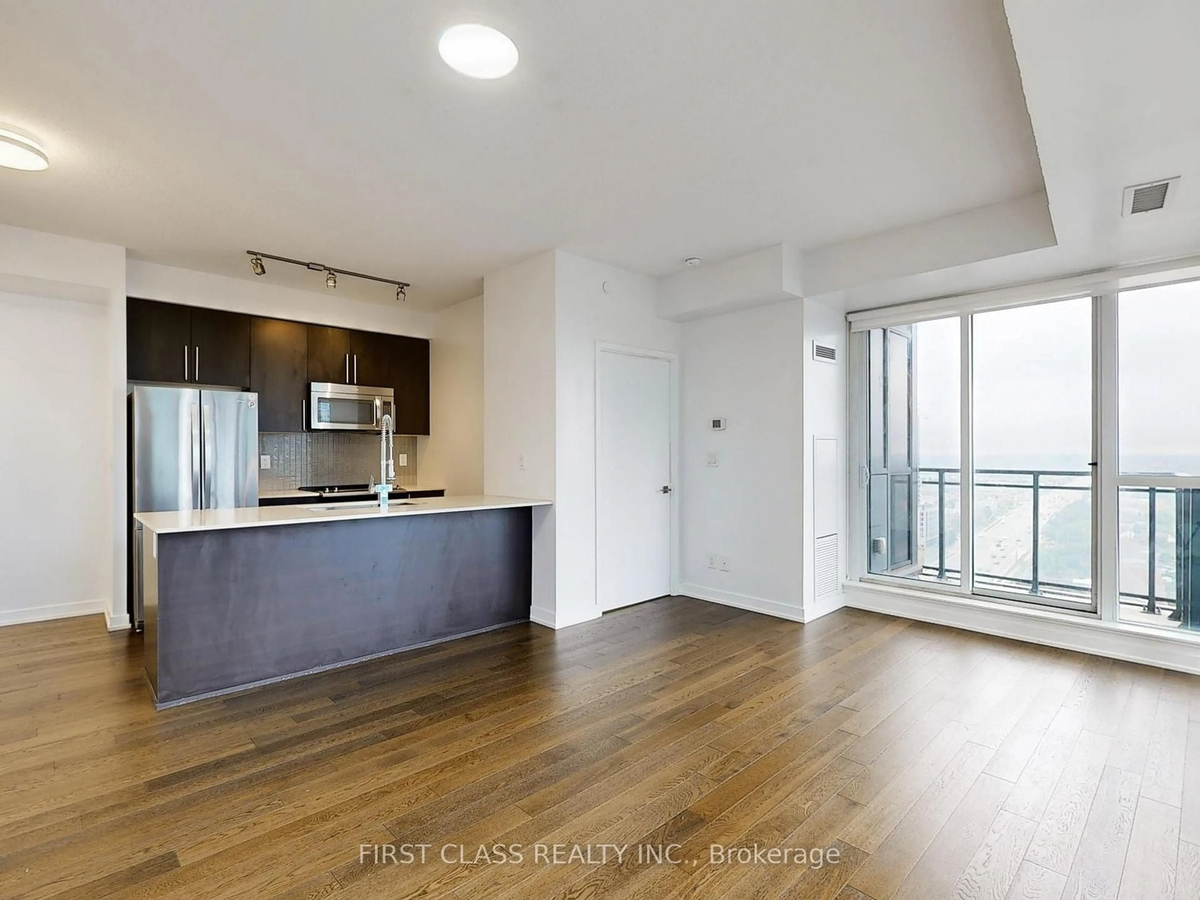 Open concept kitchen, unknown for 4011 Brickstone Mews #1802, Mississauga Ontario L5B 0J7