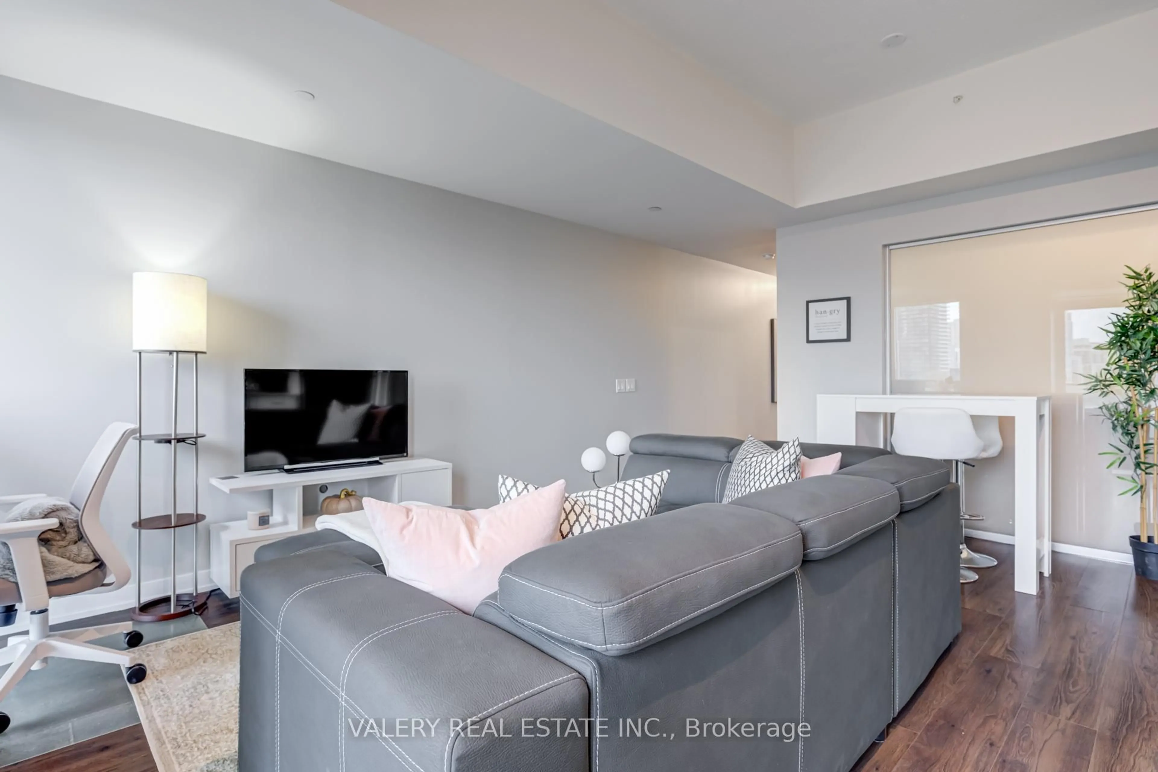 Living room with furniture, unknown for 2220 Lake Shore Blvd #708, Toronto Ontario M8V 0C1